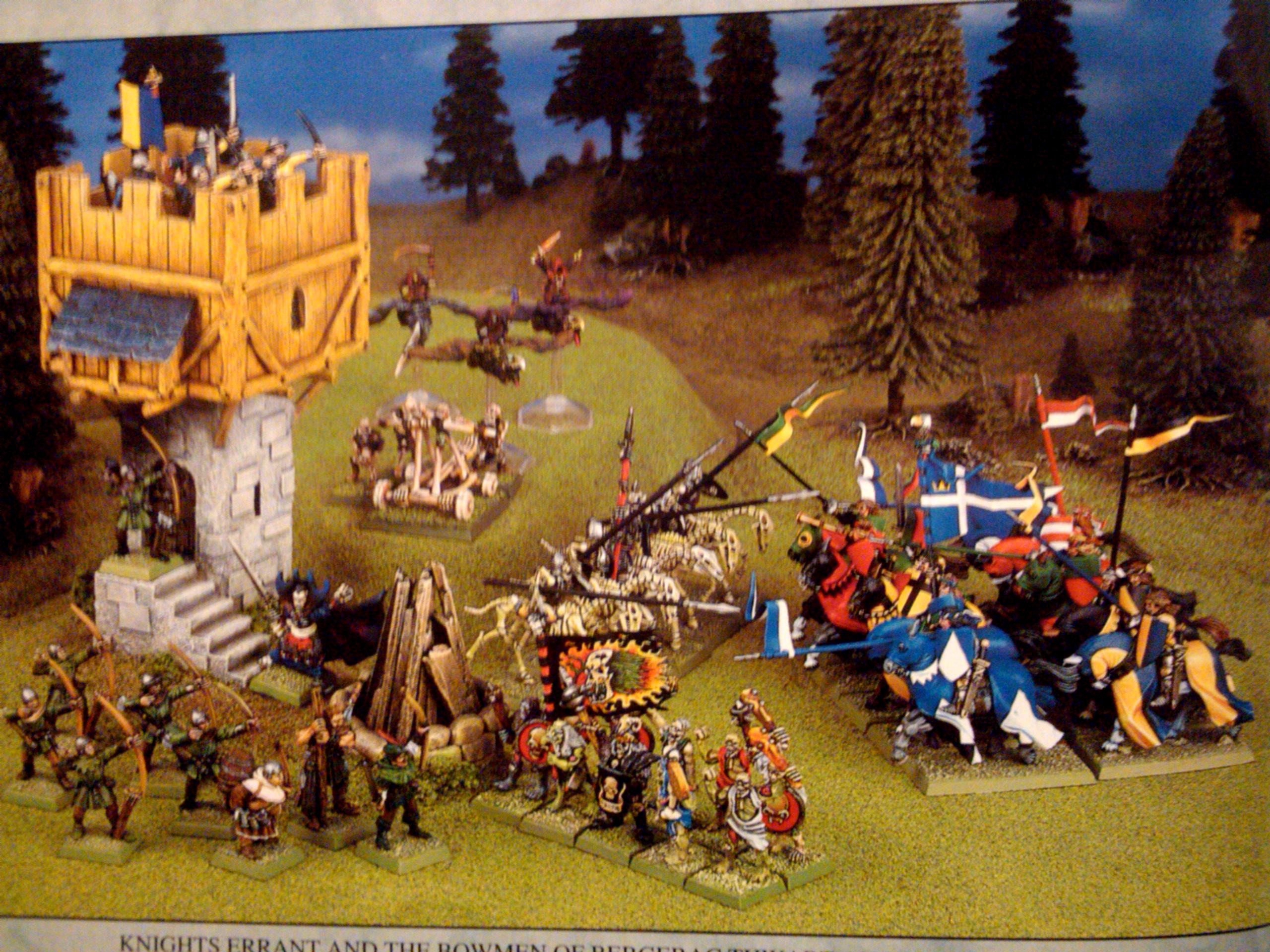 Archers, Bretonnians, Build, Grail, Hobby, Knights, Men At Arms, Painting, Peasant, Pegasus, Warhammer Fantasy, Wf