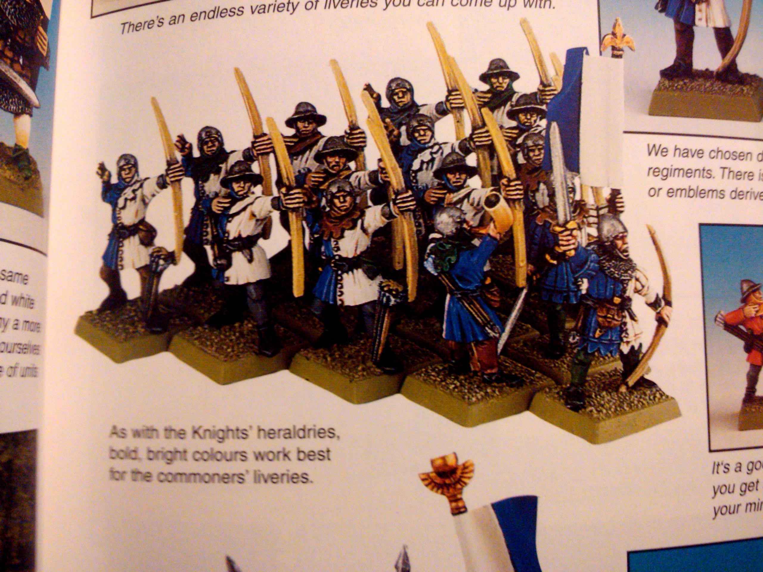 Archers, Bretonnians, Build, Grail, Hobby, Knights, Men At Arms, Painting, Peasant, Pegasus, Warhammer Fantasy, Wf