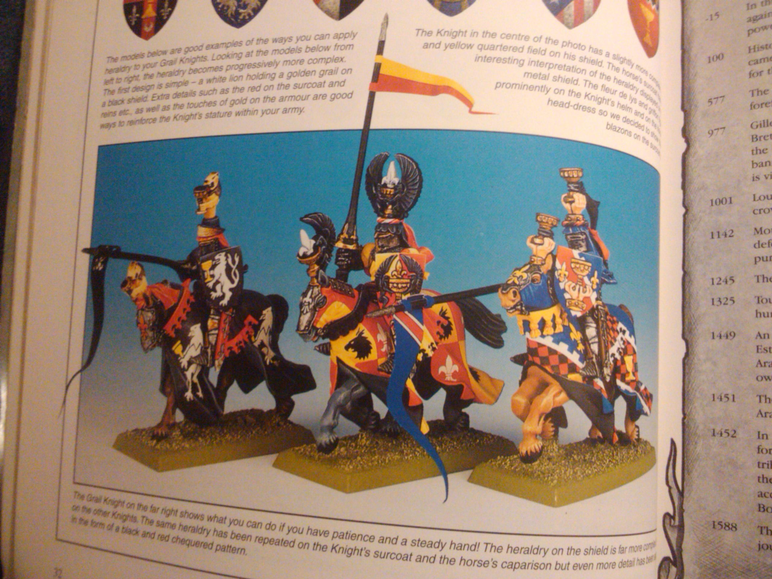 Archers, Bretonnians, Build, Grail, Hobby, Knights, Men At Arms, Painting, Peasant, Pegasus, Warhammer Fantasy, Wf