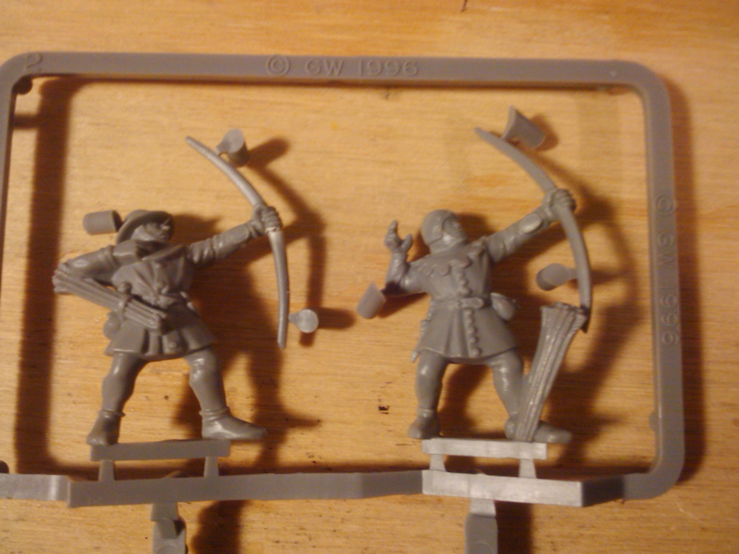 Archers, Bretonnians, Build, Grail, Hobby, Knights, Men At Arms, Painting, Peasant, Pegasus, Warhammer Fantasy, Wf