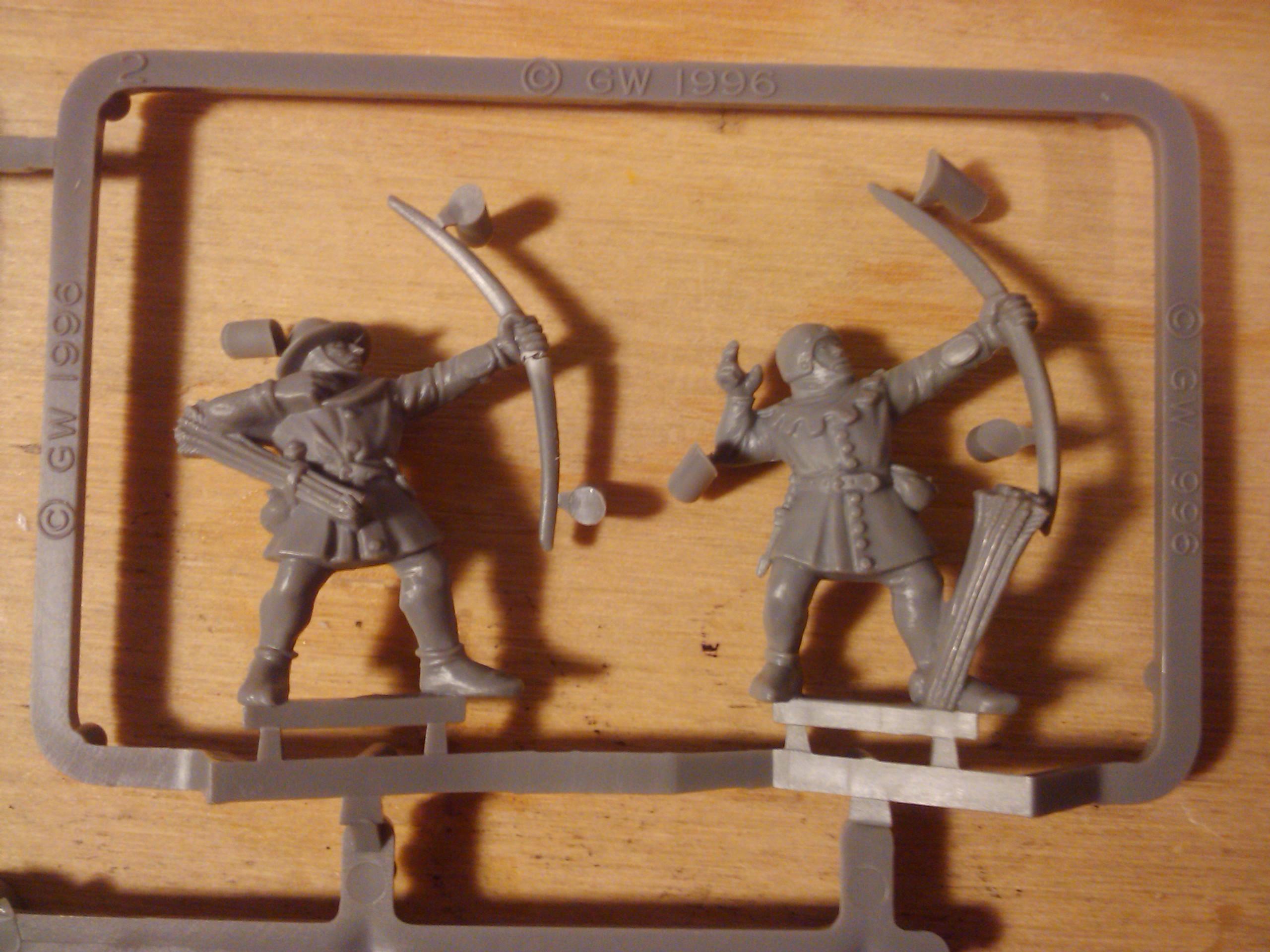Archers, Bretonnians, Build, Grail, Hobby, Knights, Men At Arms, Painting, Peasant, Pegasus, Warhammer Fantasy, Wf