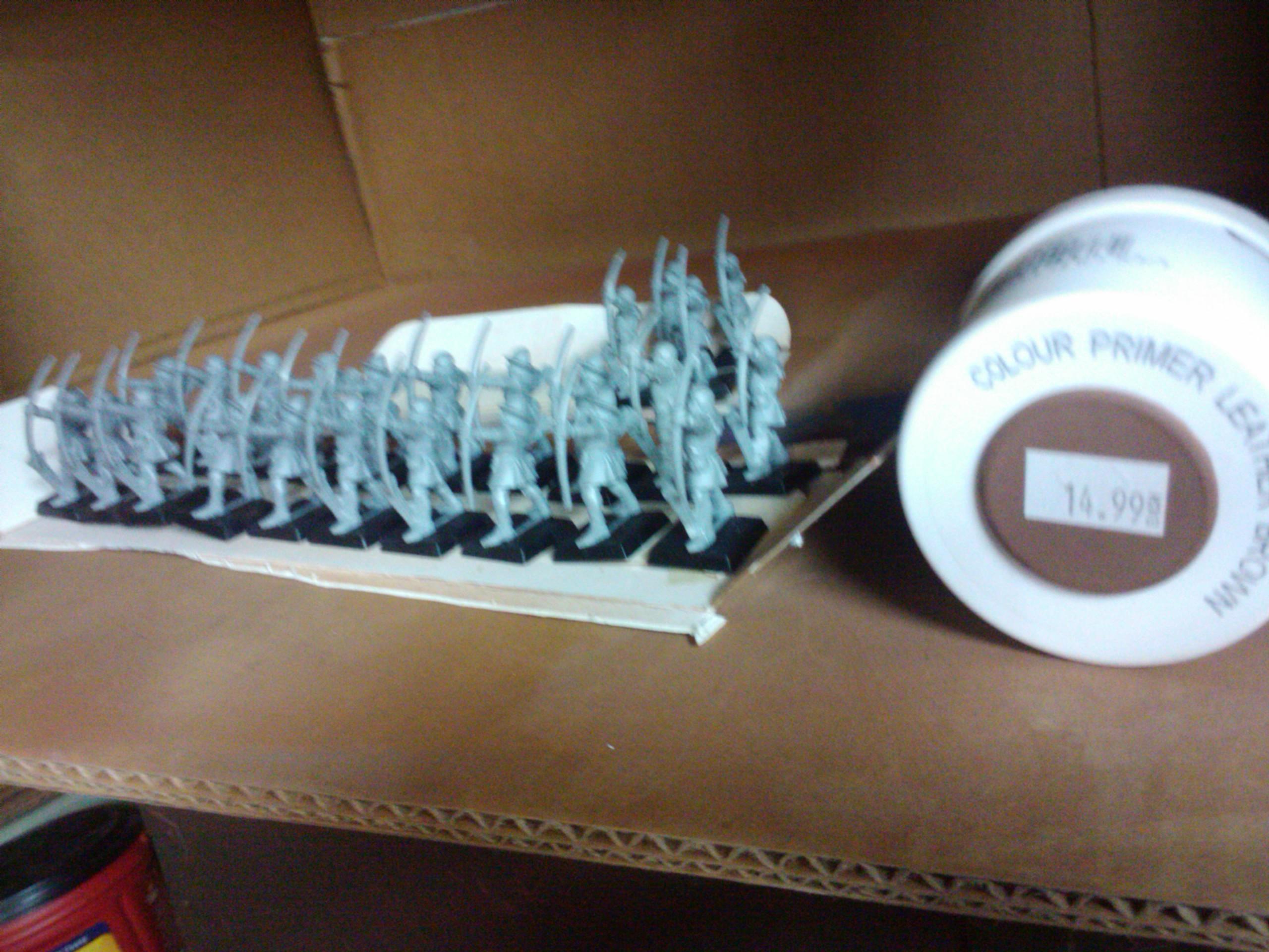 Archers, Bretonnians, Build, Grail, Hobby, Knights, Men At Arms, Painting, Peasant, Pegasus, Warhammer Fantasy, Wf