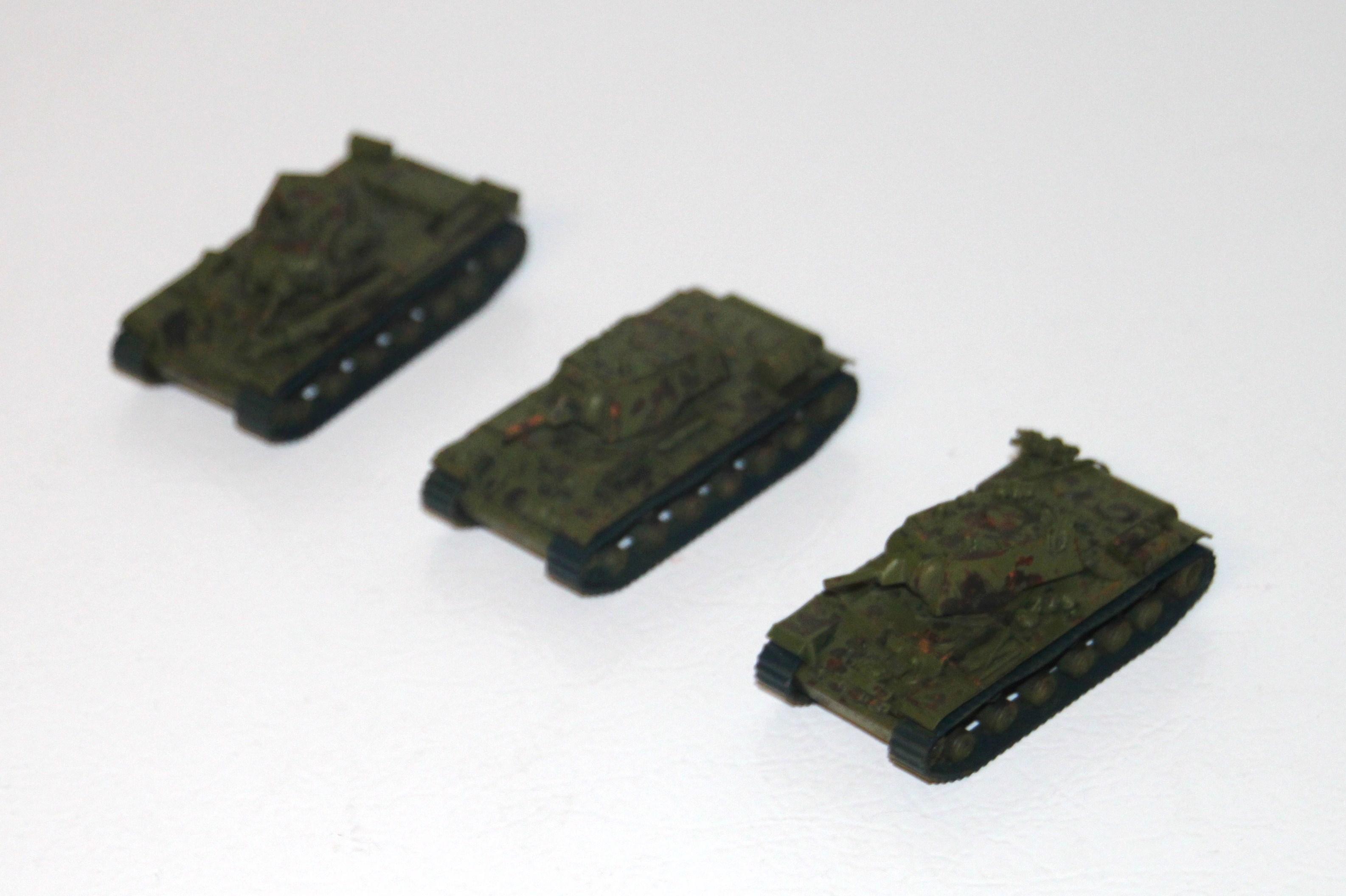 Flames Of War, kv-1 wip