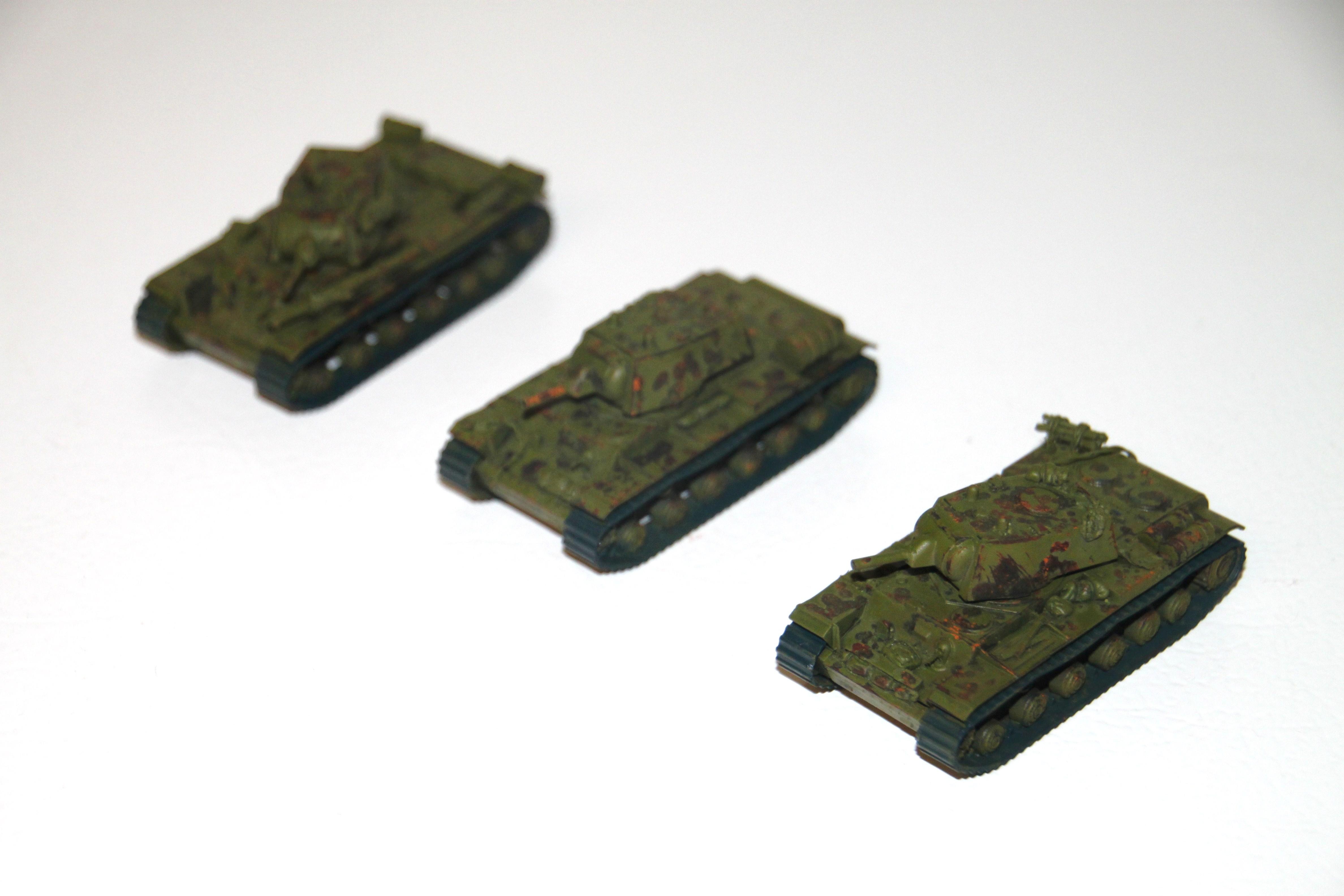 Flames Of War, kv-1 wip2