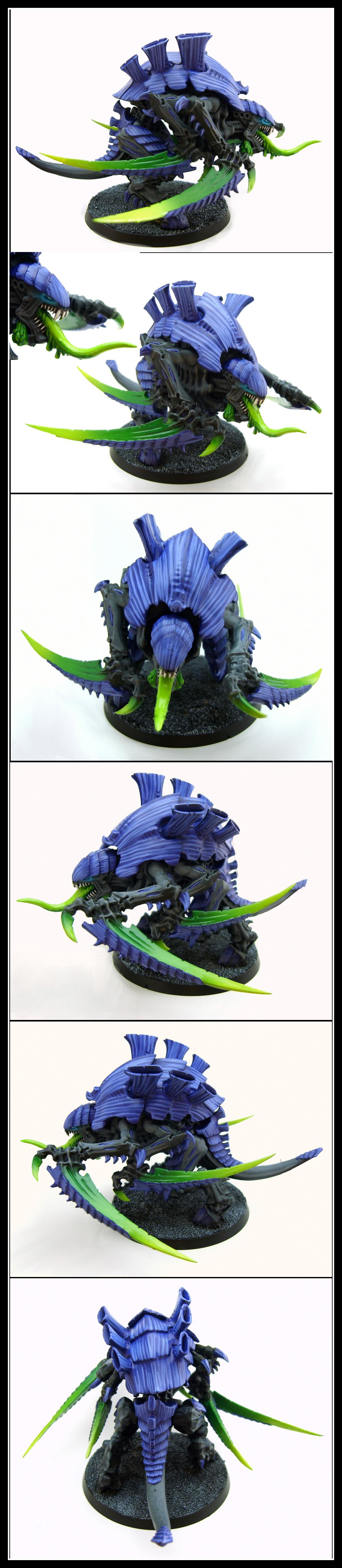 Airbrush, Carnifex, Speed Paint, Tyranids, Warhammer 40,000, Warhammer Fantasy