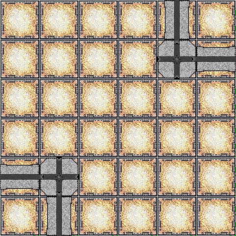 zone mortalise opposite corners tile