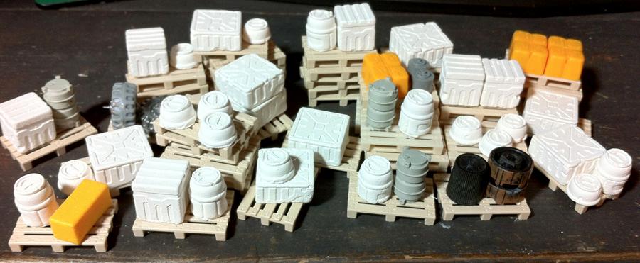 Necromunda, Terrain, Necromunda Scenery
