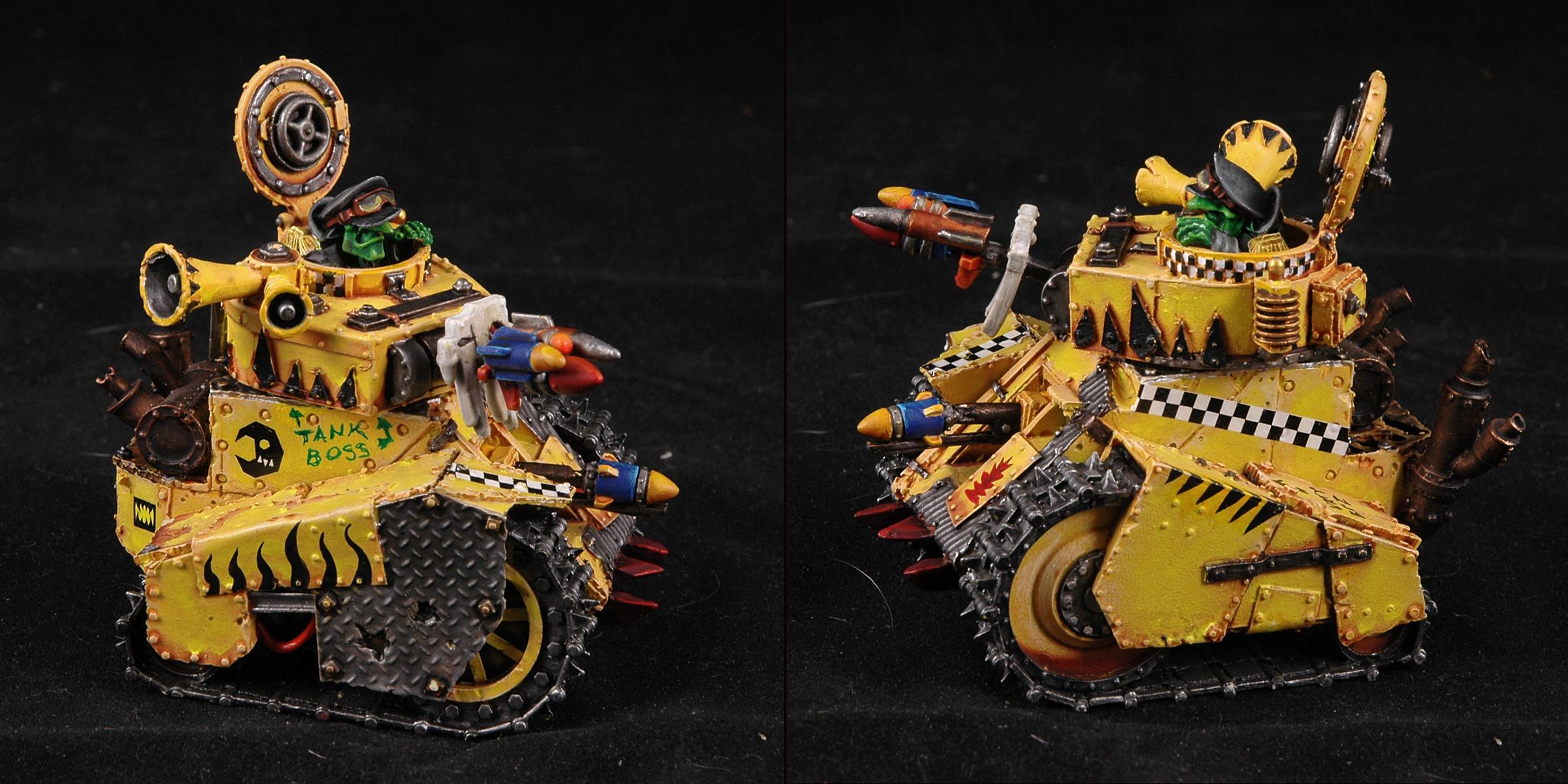 Bad Moons, Grot Tank, Orks, Warhammer 40,000, Work In Progress