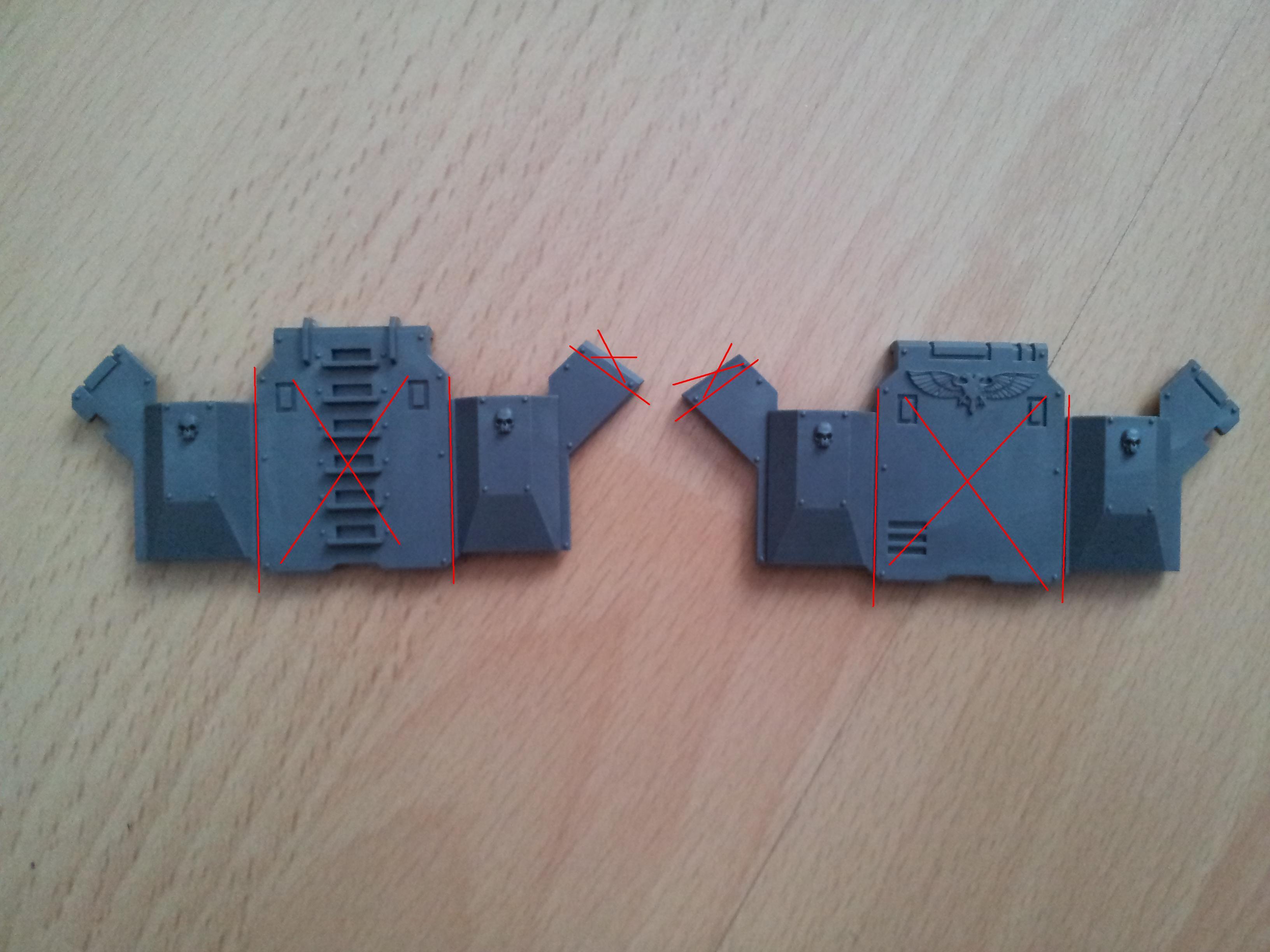 the extra armor im gonna magnatize to my rhino/razerback