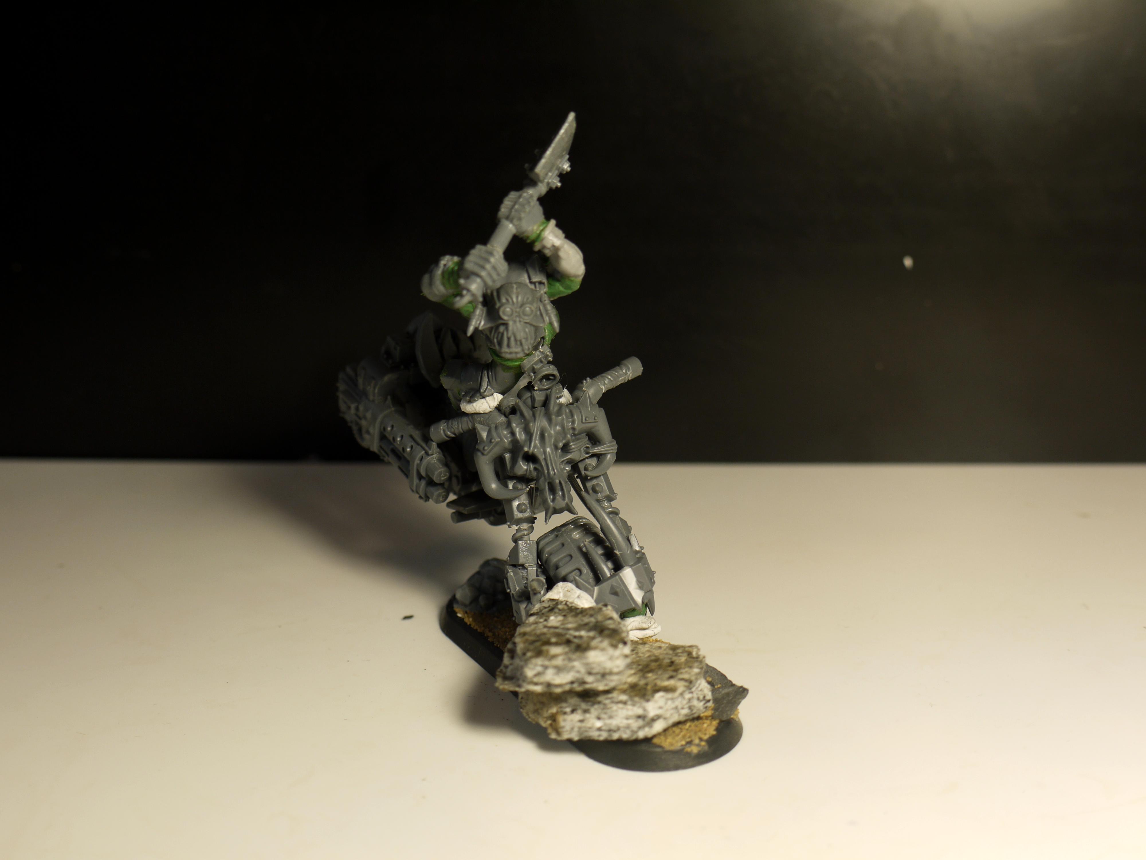 Bike, Fast, Orange, Orks, Speed