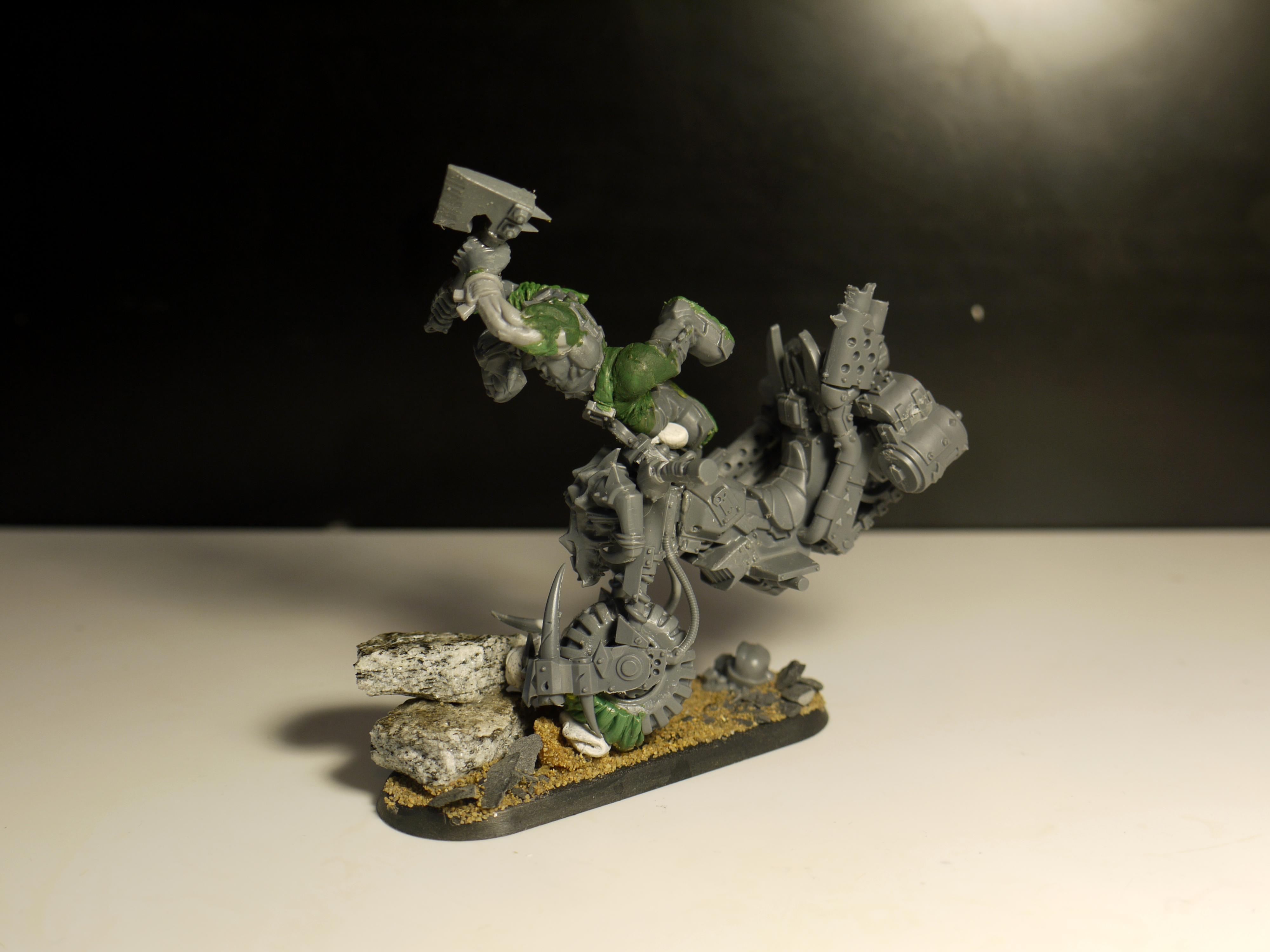 Bike, Fast, Orange, Orks, Speed