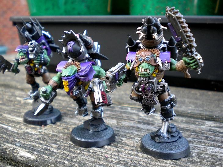 Orks, Stormboyz, Work In Progress