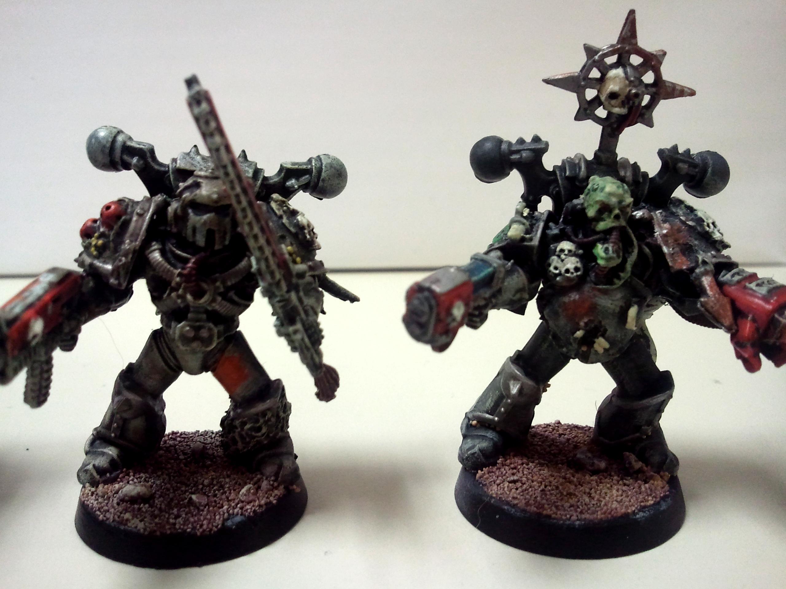 Chaos, Nurgle, Space Marines