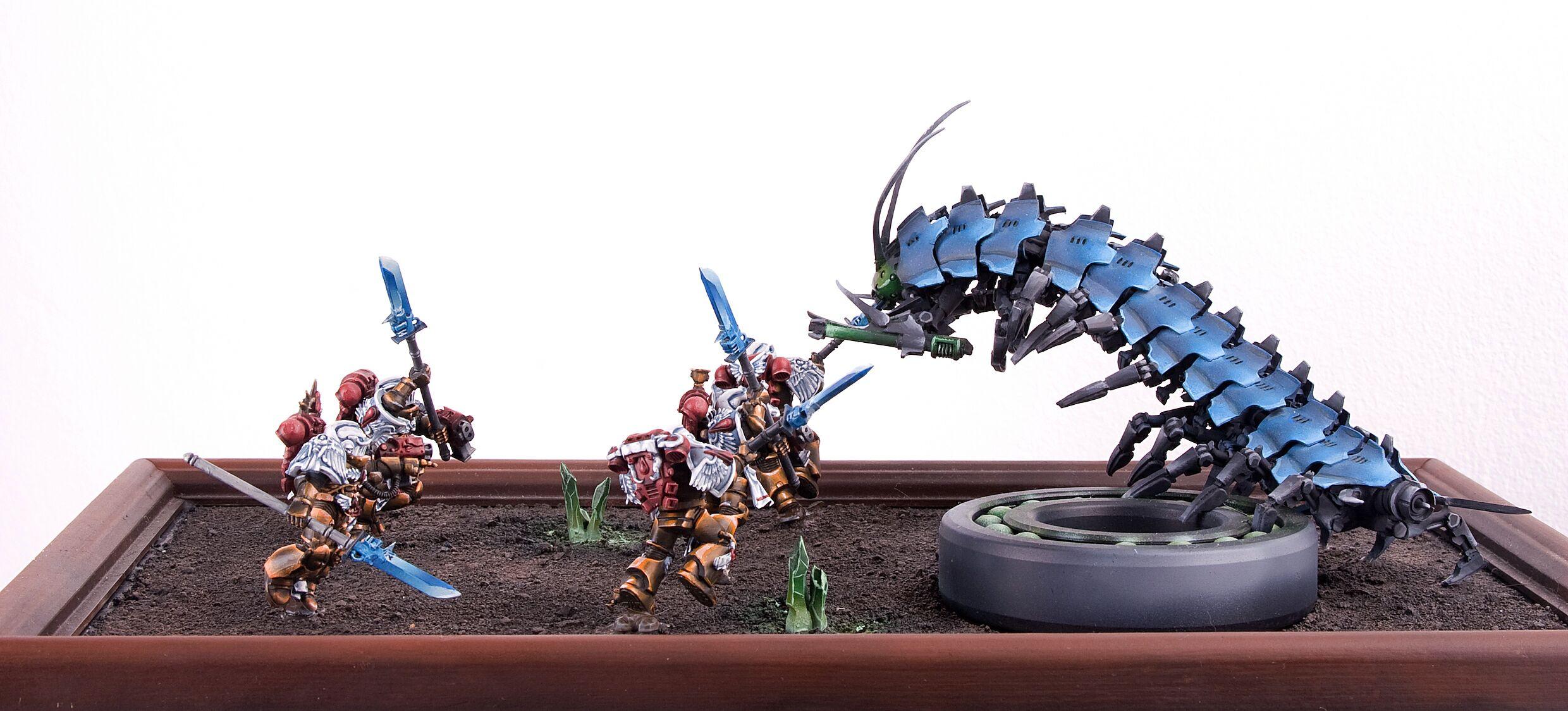 Blood Angels, Diorama, Tomb Stalker