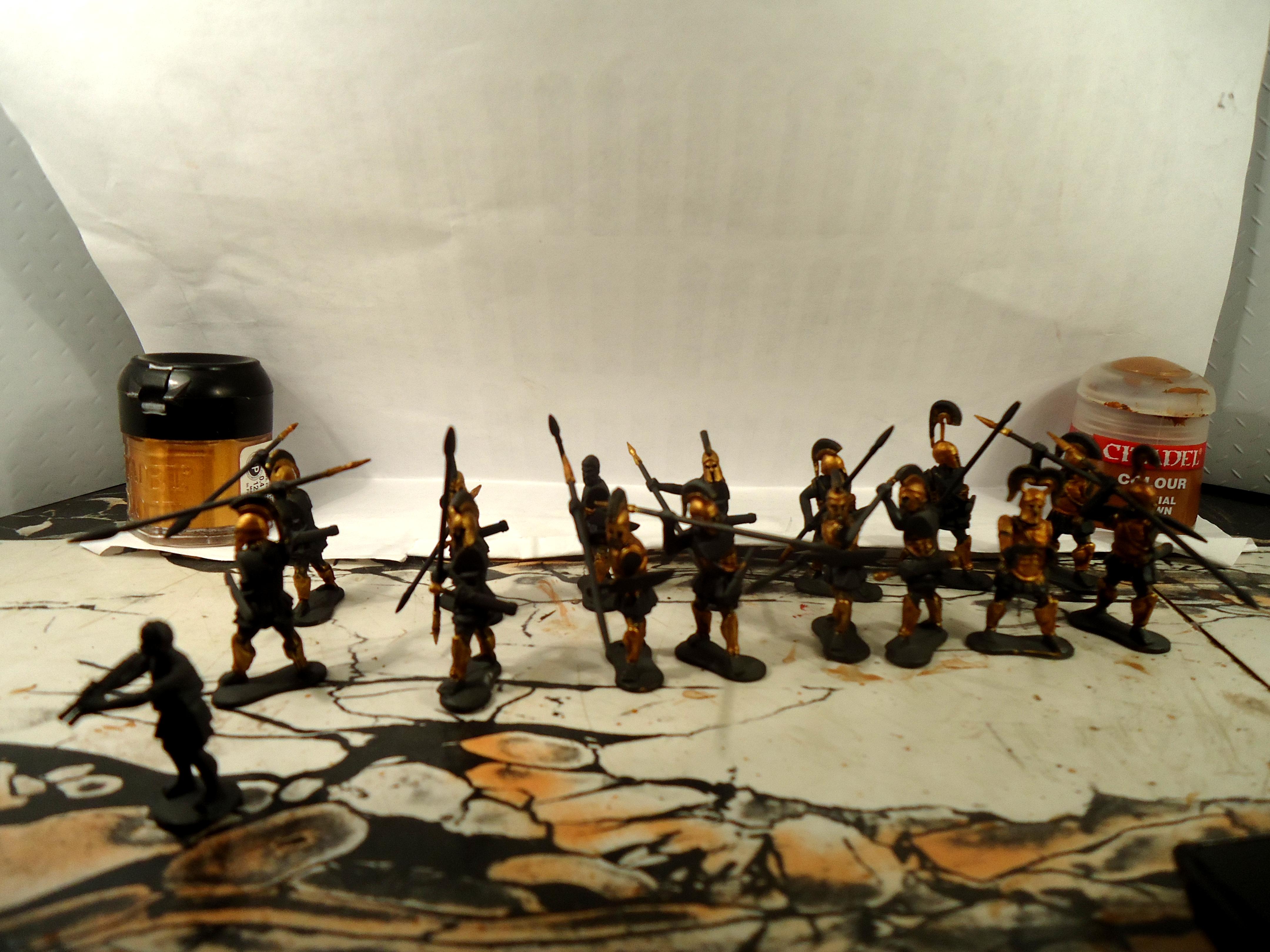 Greeks, Work In Progress