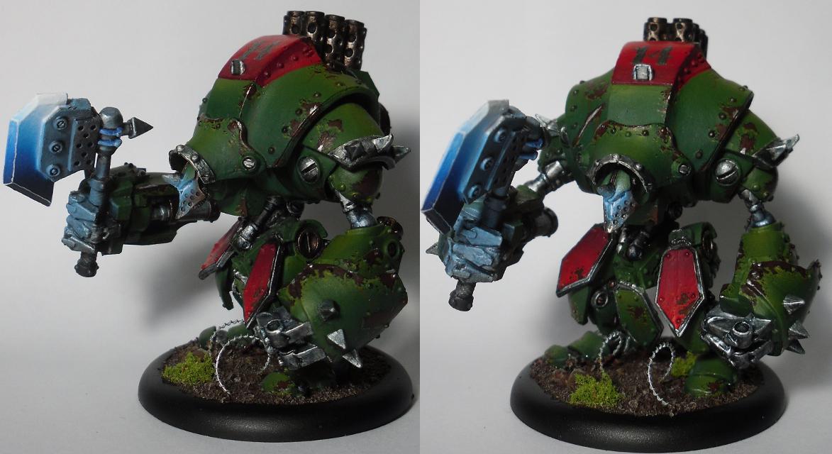 Axe, Green, Ice, Jack, Juggernaut, Khador, Weathered