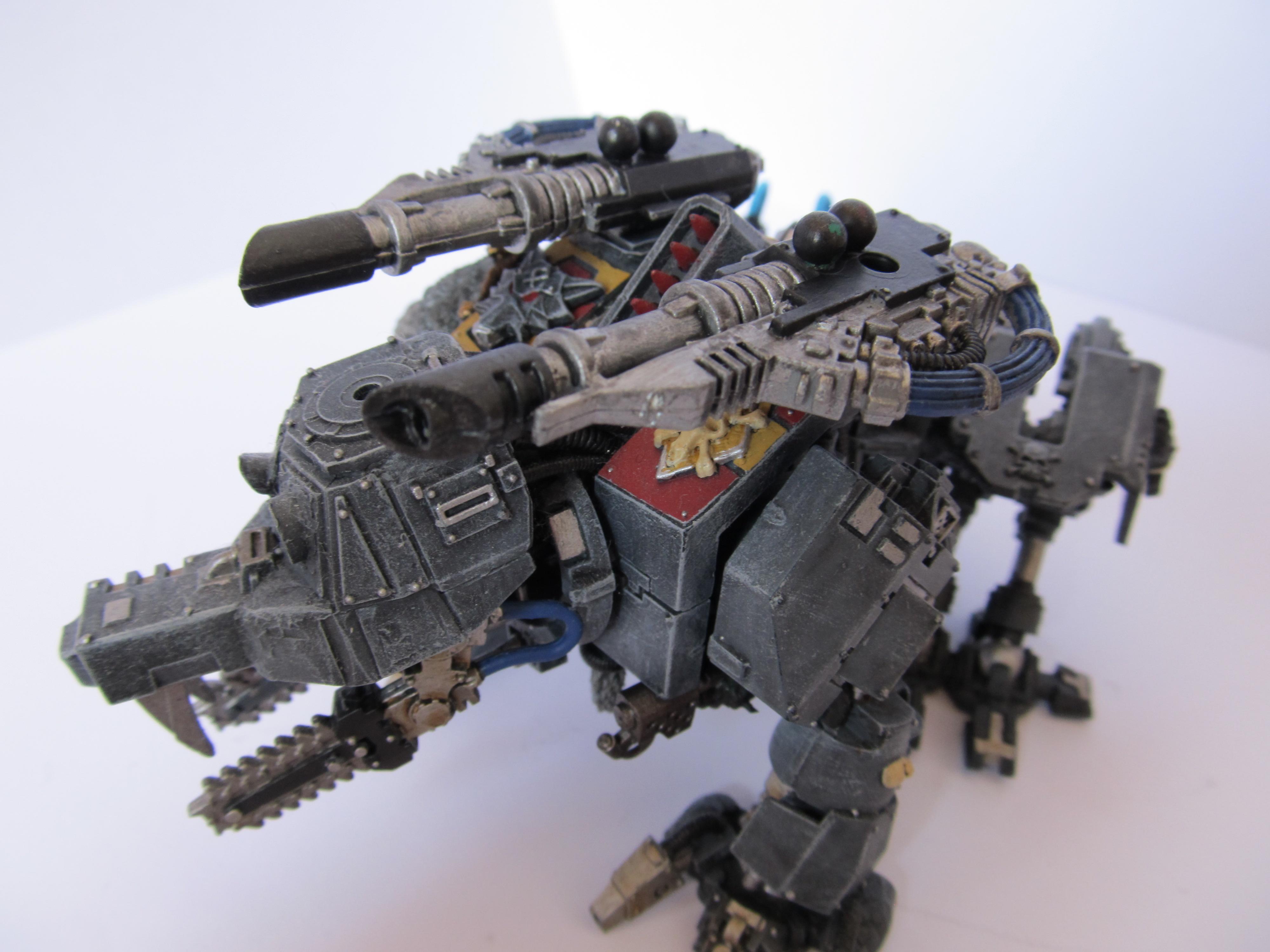 Bjorn Fellhanded Dreadnought, Conversion, Dreadnought, Kitbash, Space Marines, Space Wolves