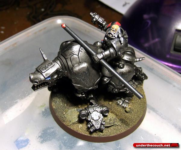 Iron Wolves, Space Wolves, Thunderwolf, Wolf Lord
