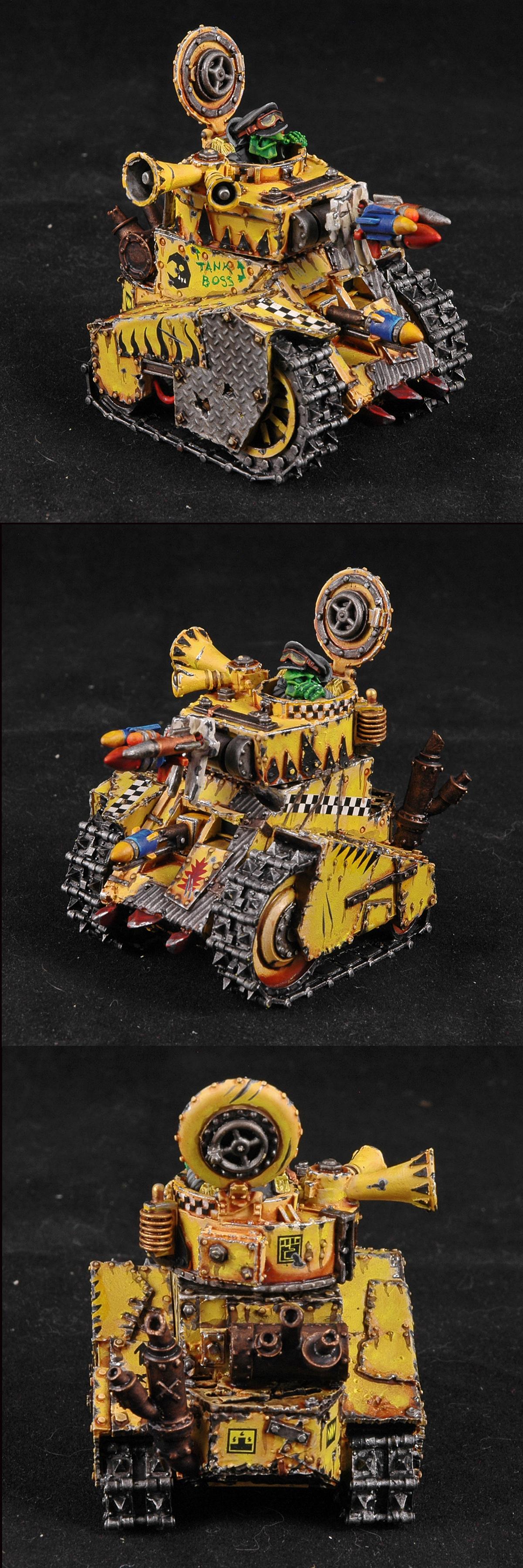 Bad Moons, Grot Tank, Orks, Warhammer 40,000, Work In Progress