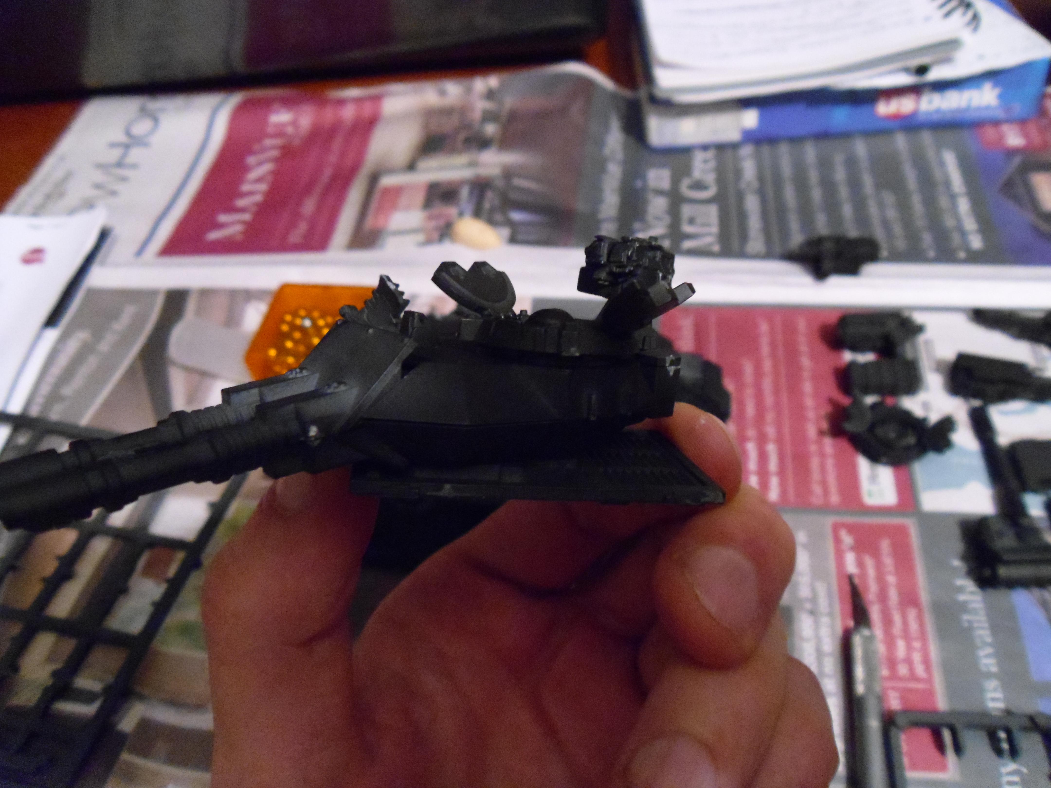 Armor, Customizable, Heavy Support, Imperial Fists, Magnet, Predator, Space Marines, Tank, Warhammer 40,000, Work In Progress