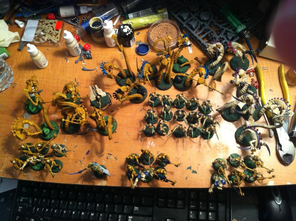 Necron army progress