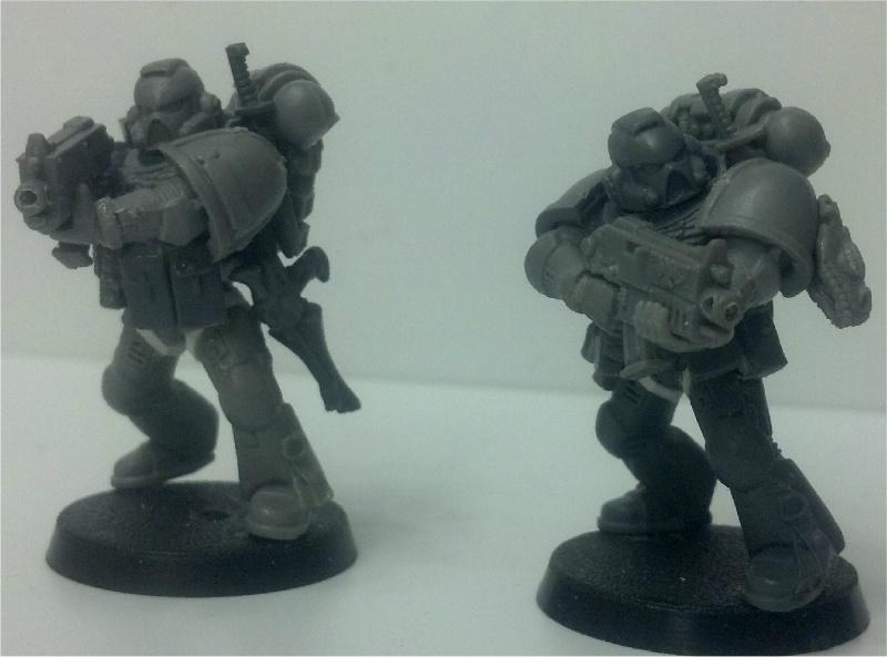 Space Marines, Tall Scale, True Scale