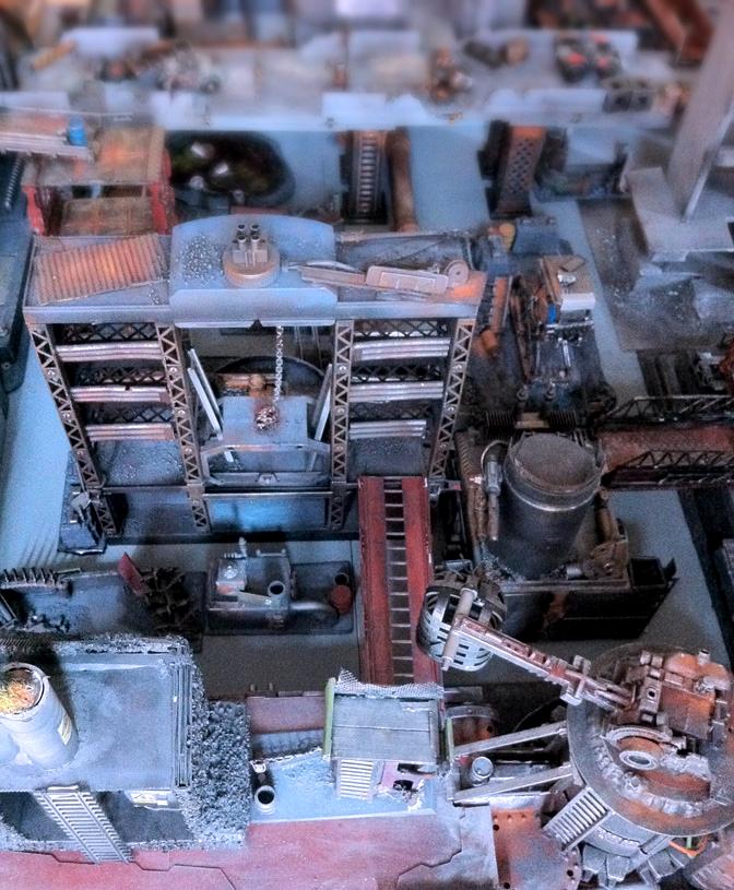 Battle, City, Hive, Necromunda, Terrain, Underhive