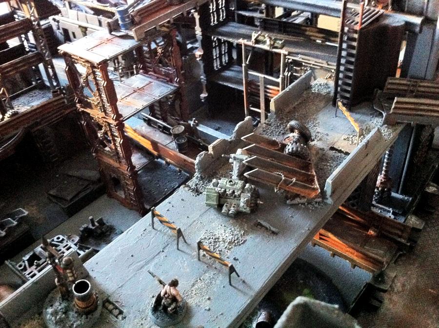 Battle, City, Hive, Necromunda, Terrain, Underhive