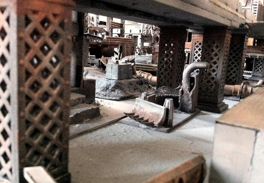 Battle, City, Hive, Necromunda, Terrain, Underhive