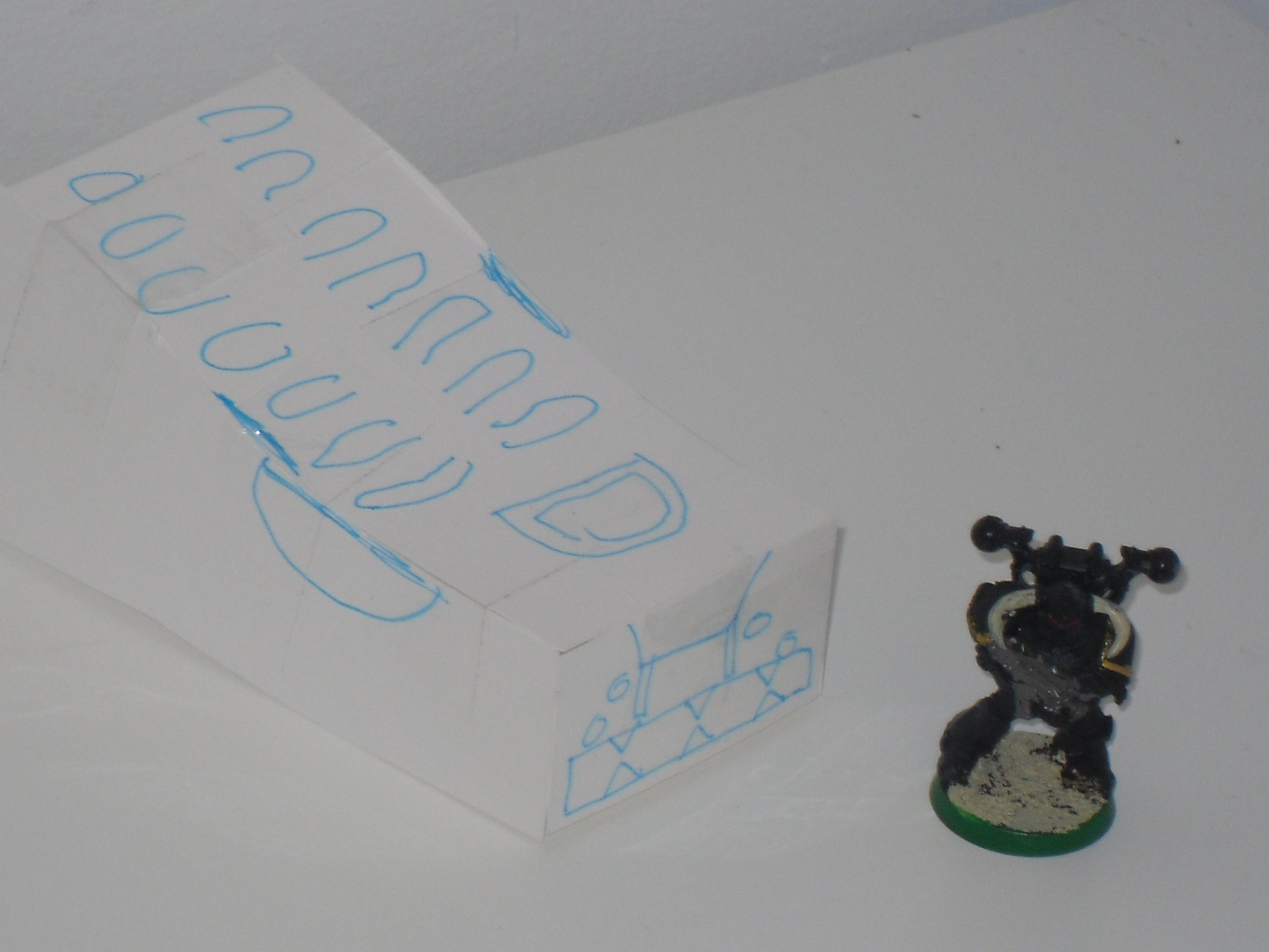 Head to scale with Chaos Space Marine