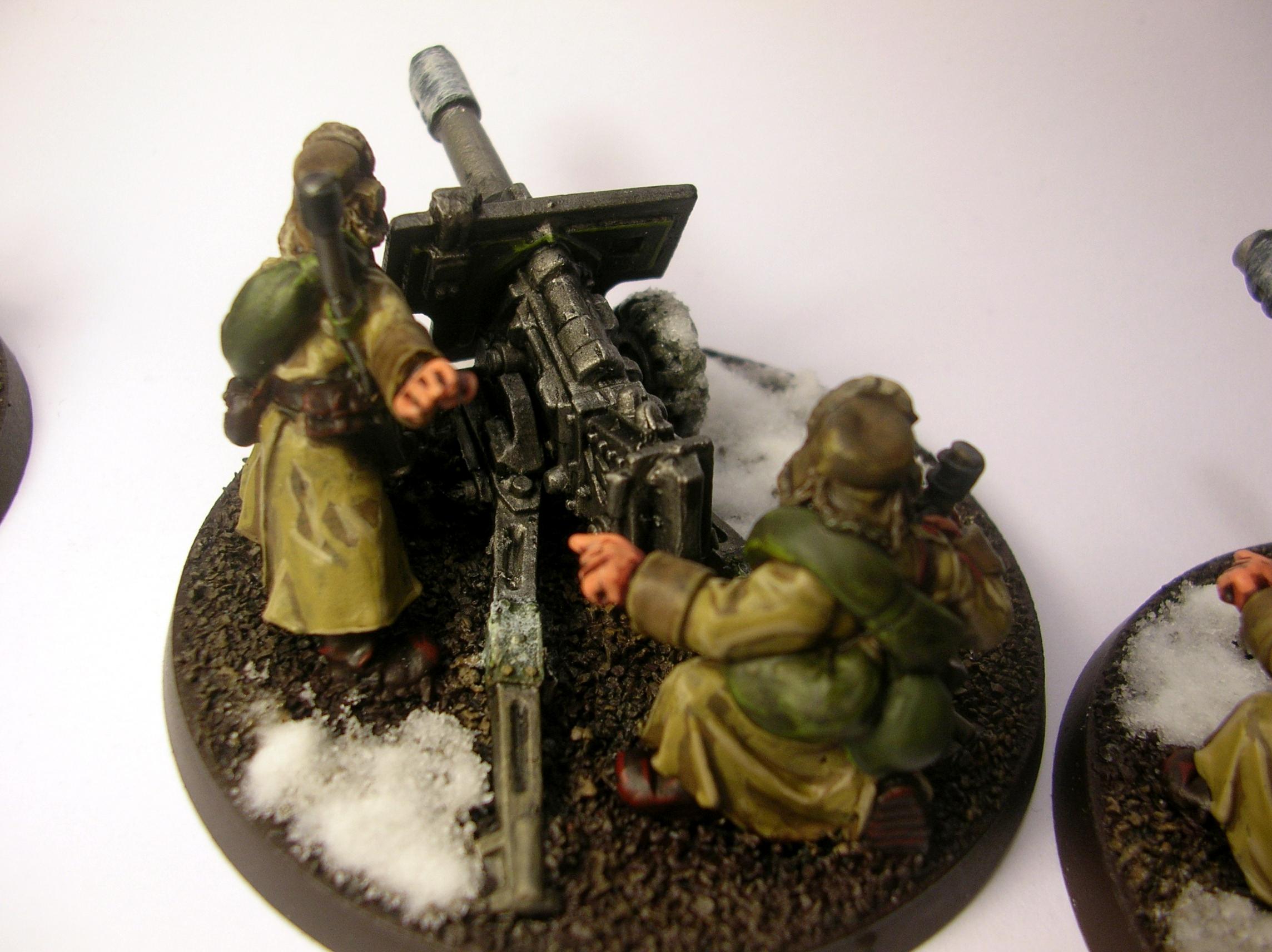 Imperial Guard, Lascannon, Russians, Valhallans, Warhammer 40,000