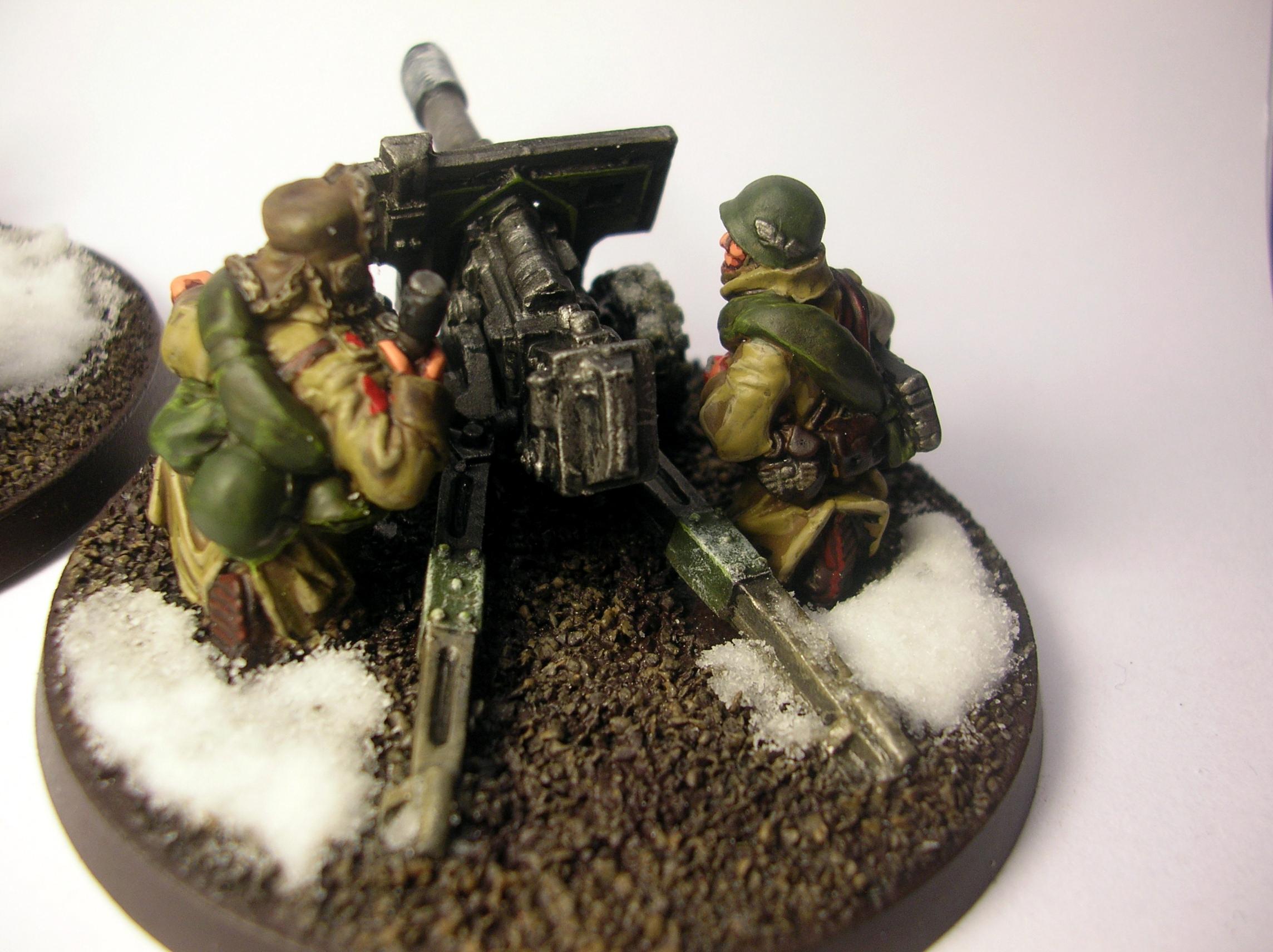 Imperial Guard, Lascannon, Russians, Valhallans, Warhammer 40,000