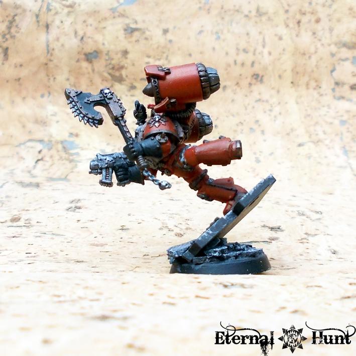 Assault, Chaos, Chaos Space Marines, Conversion, Harriers, Jump Infantry, Khorne, Raptors, Warhammer 40,000, World Eaters