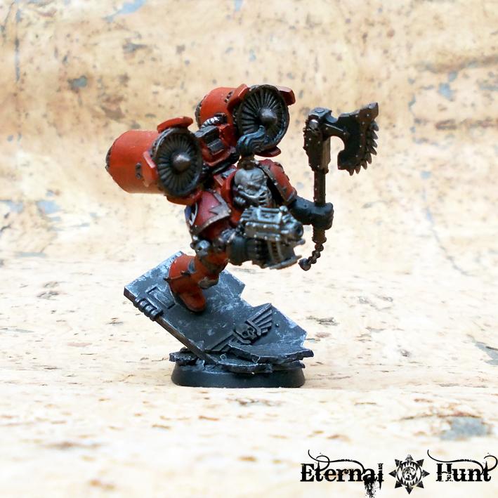 Assault, Chaos, Chaos Space Marines, Conversion, Harriers, Jump Infantry, Khorne, Raptors, Warhammer 40,000, World Eaters