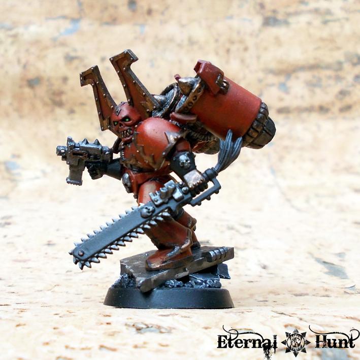 Assault, Chaos, Chaos Space Marines, Conversion, Harriers, Jump Infantry, Khorne, Raptors, Warhammer 40,000, World Eaters