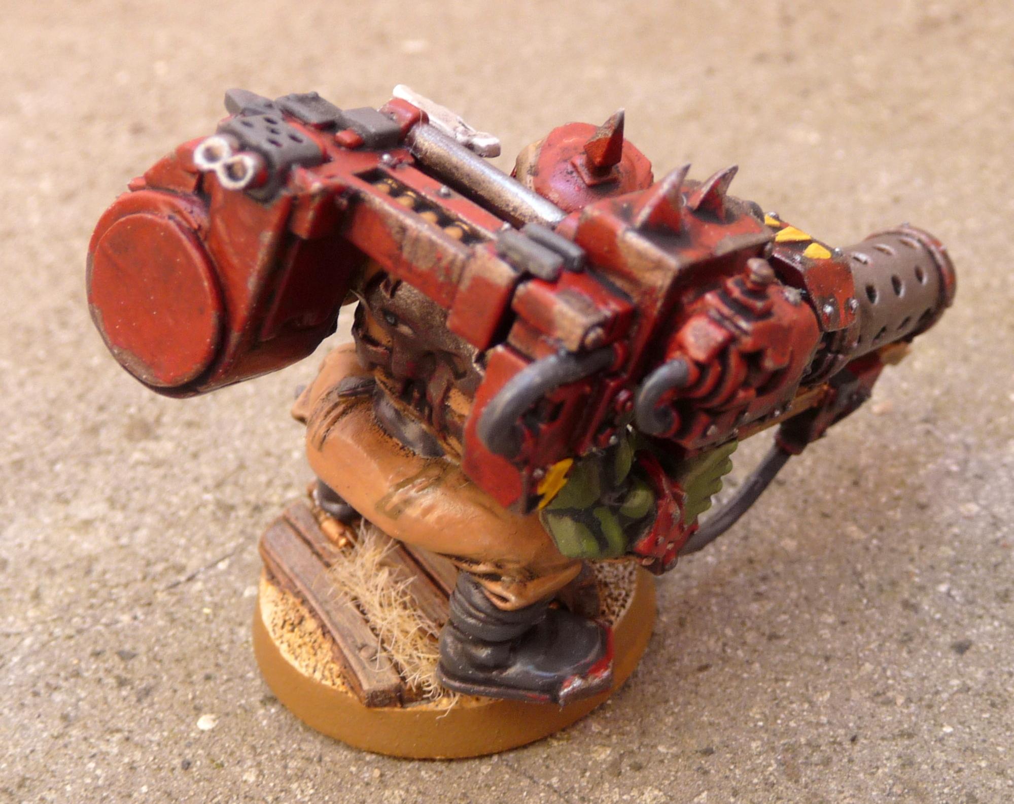 Evil Sunz, Ork Army, Orks, Red Orks, Work In Progress