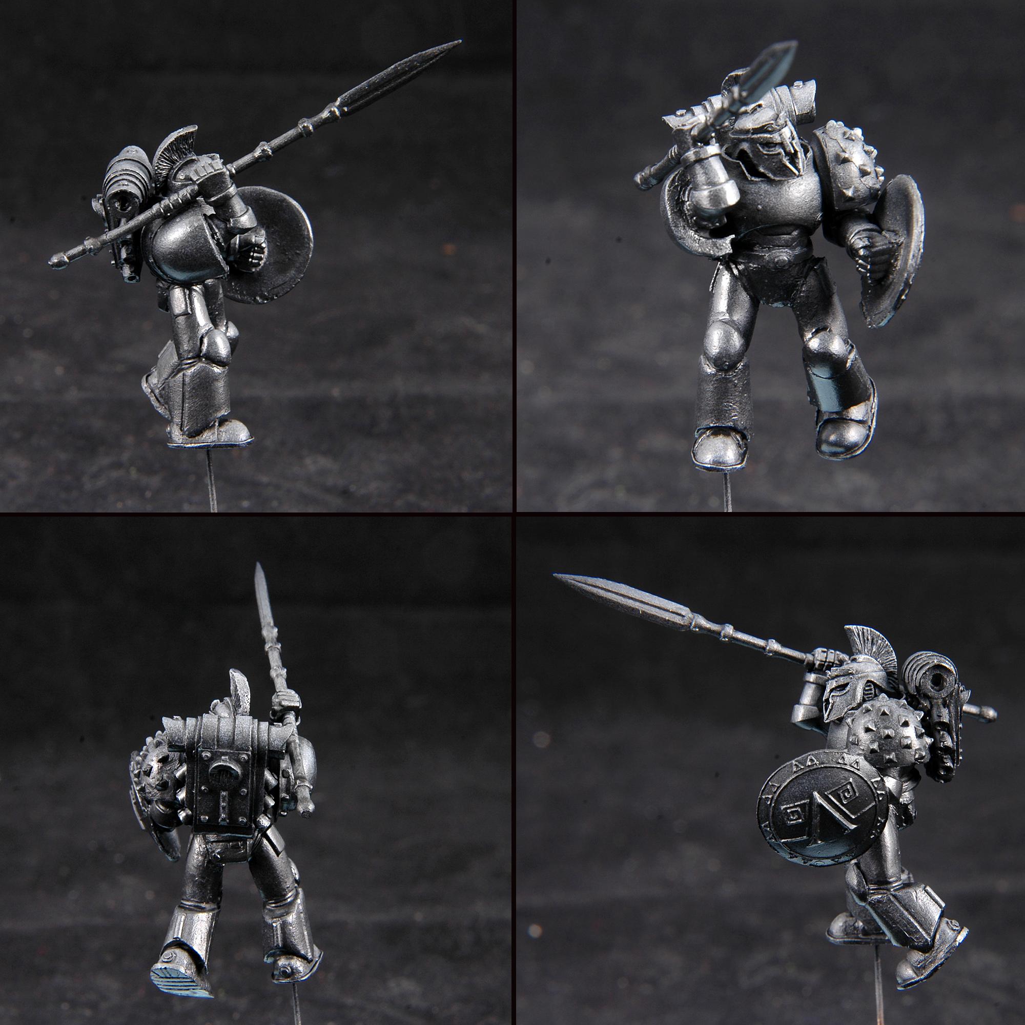 Greek, Lotd, Sergeant, Space Marines, True Scale, Warhammer 40,000, Work In Progress