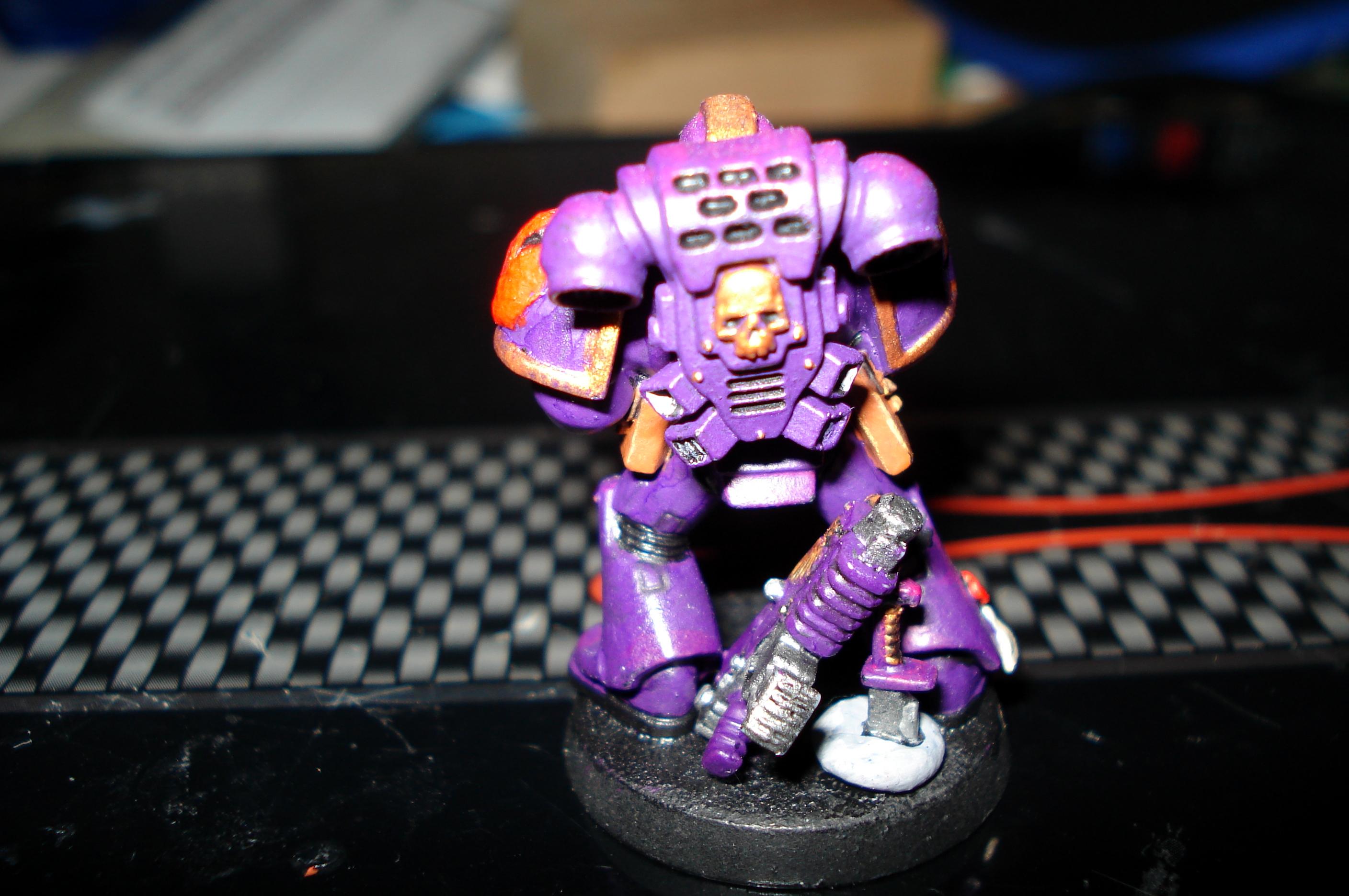 Cystic Fibrosis Challenge, Space Marines, Warhammer 40,000