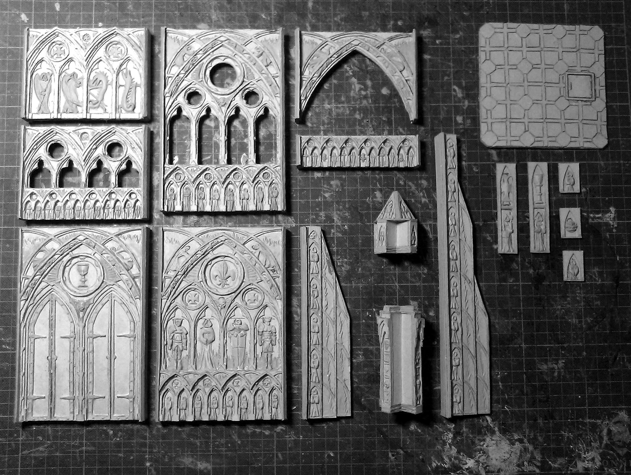 Modular tower system original pieces
