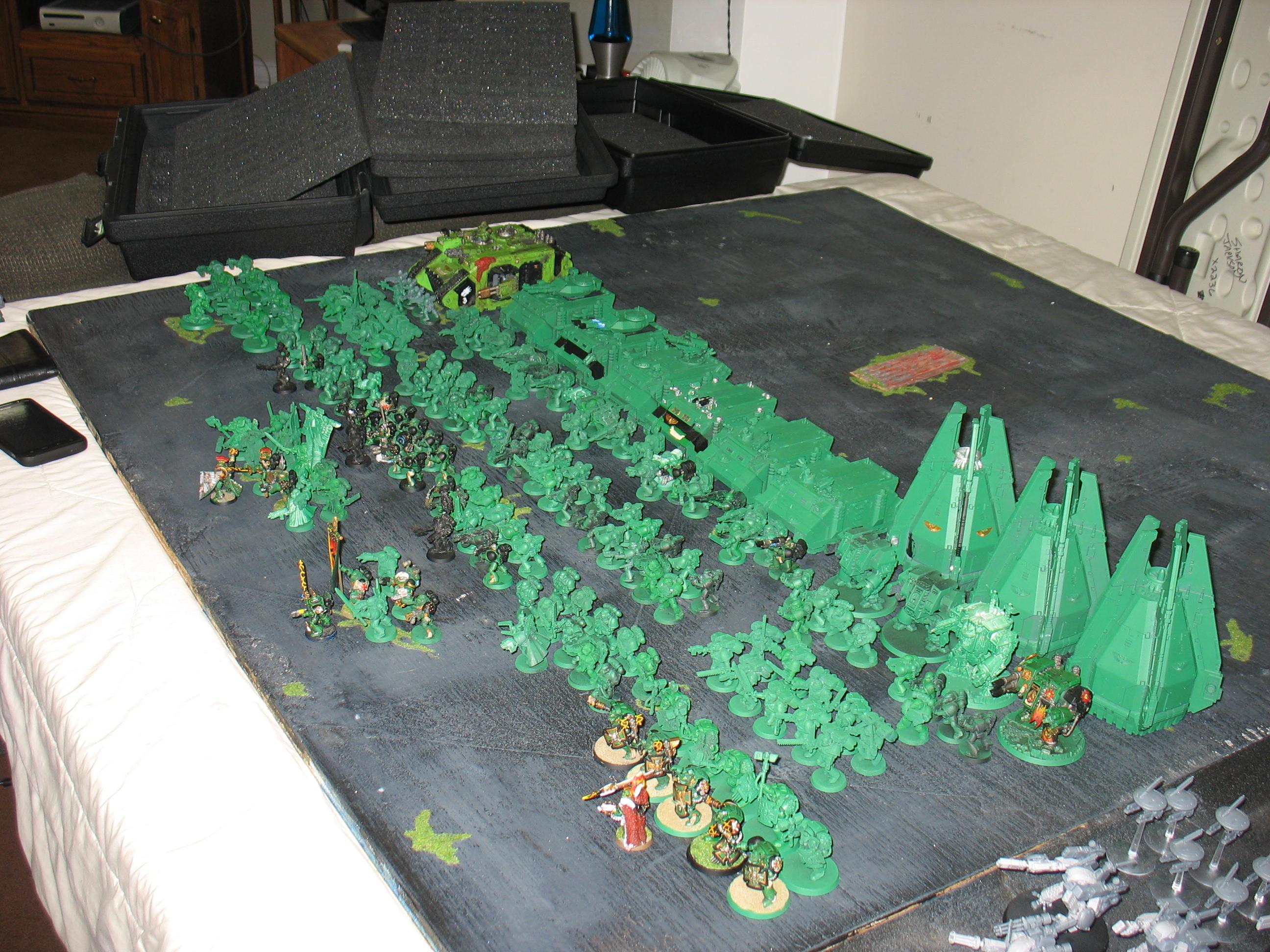 Full army shot! (except for FOUR MORE DREADS!)