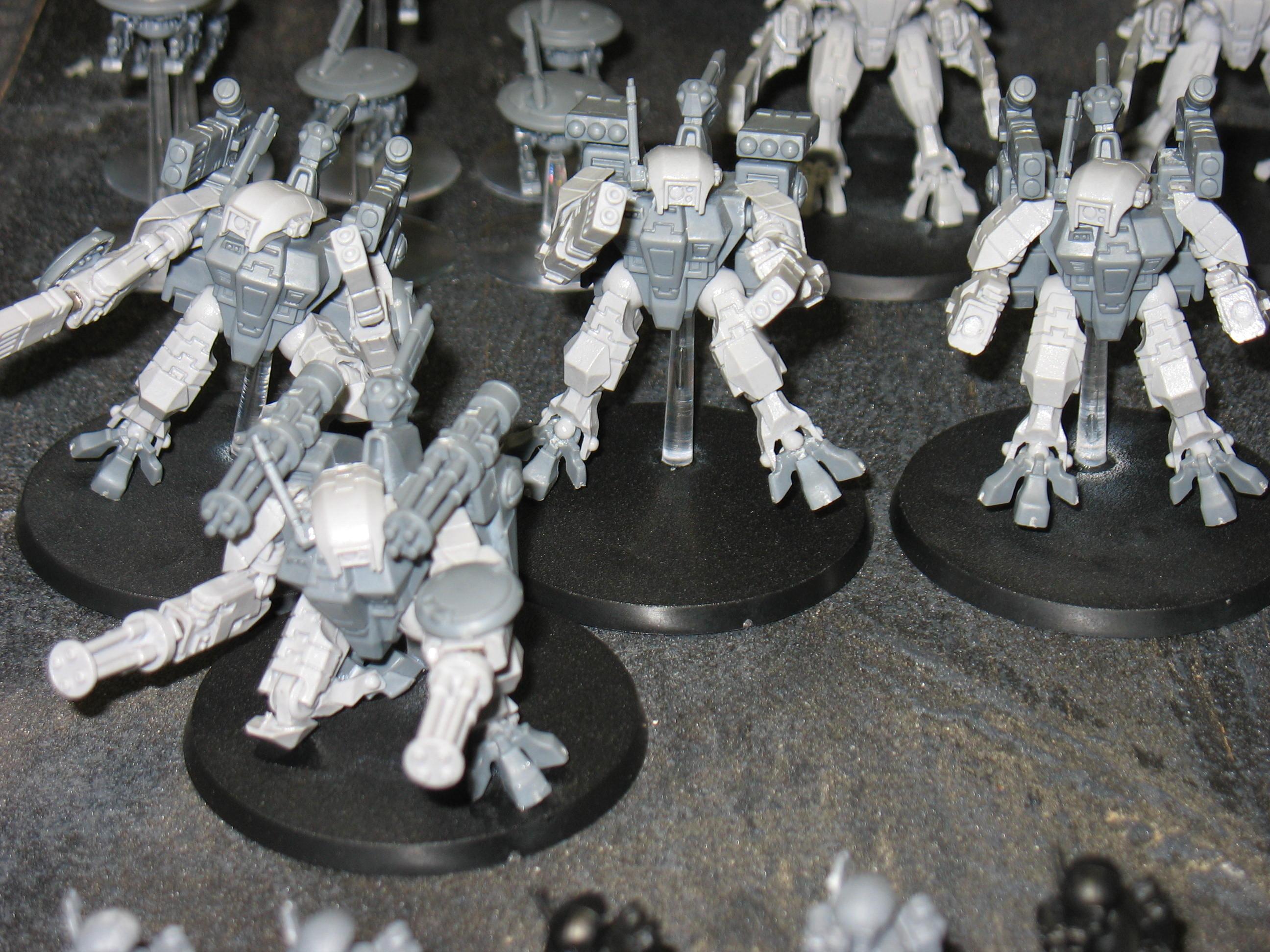 some crisi suits (all magnetized!!)