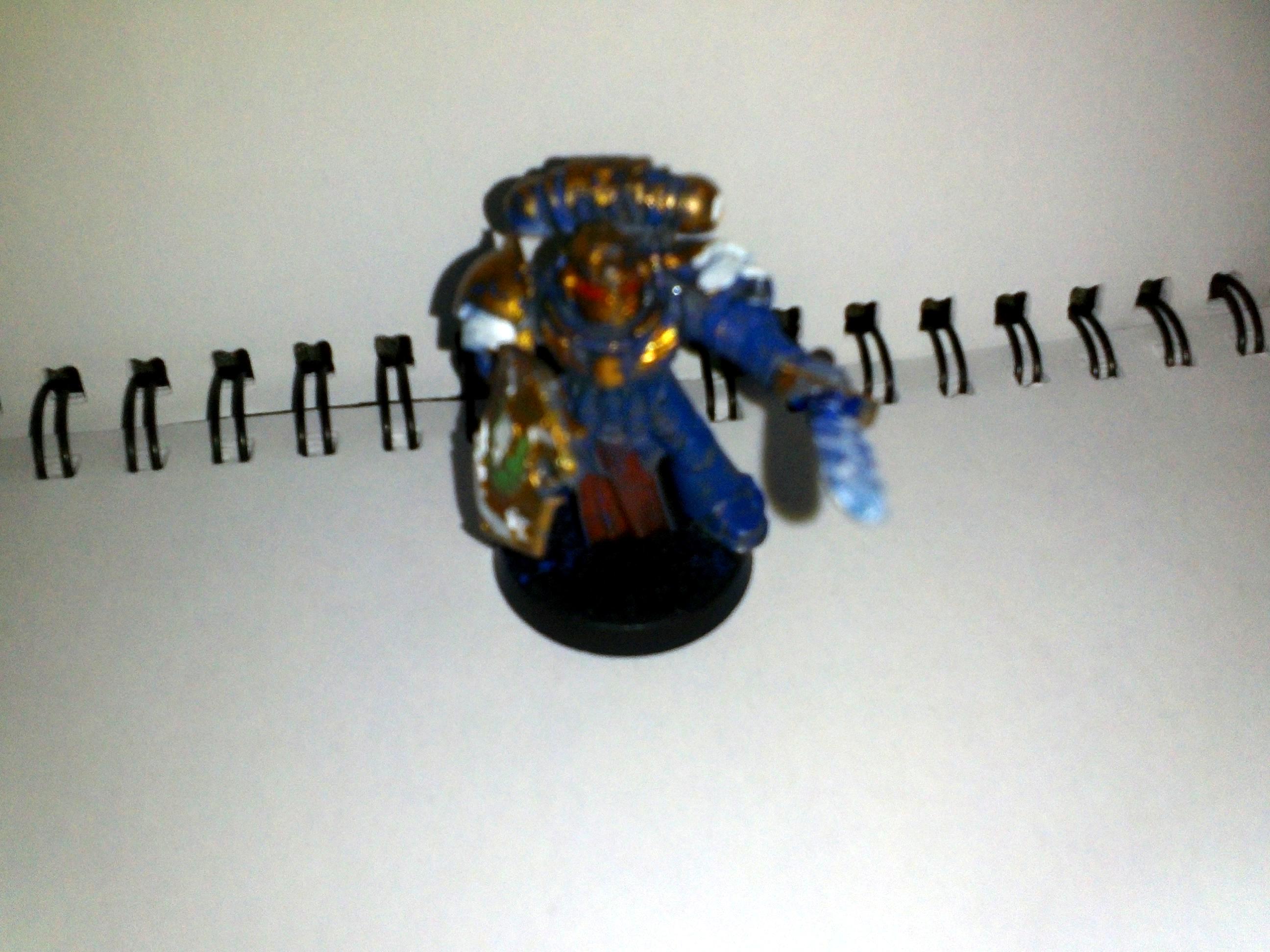 Marine Blue Wip Out Of Focus Sword