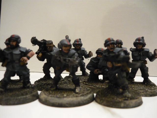 Cadians, Imperial Guard, Out Of Production, Rogue Trader, Starship Troopers