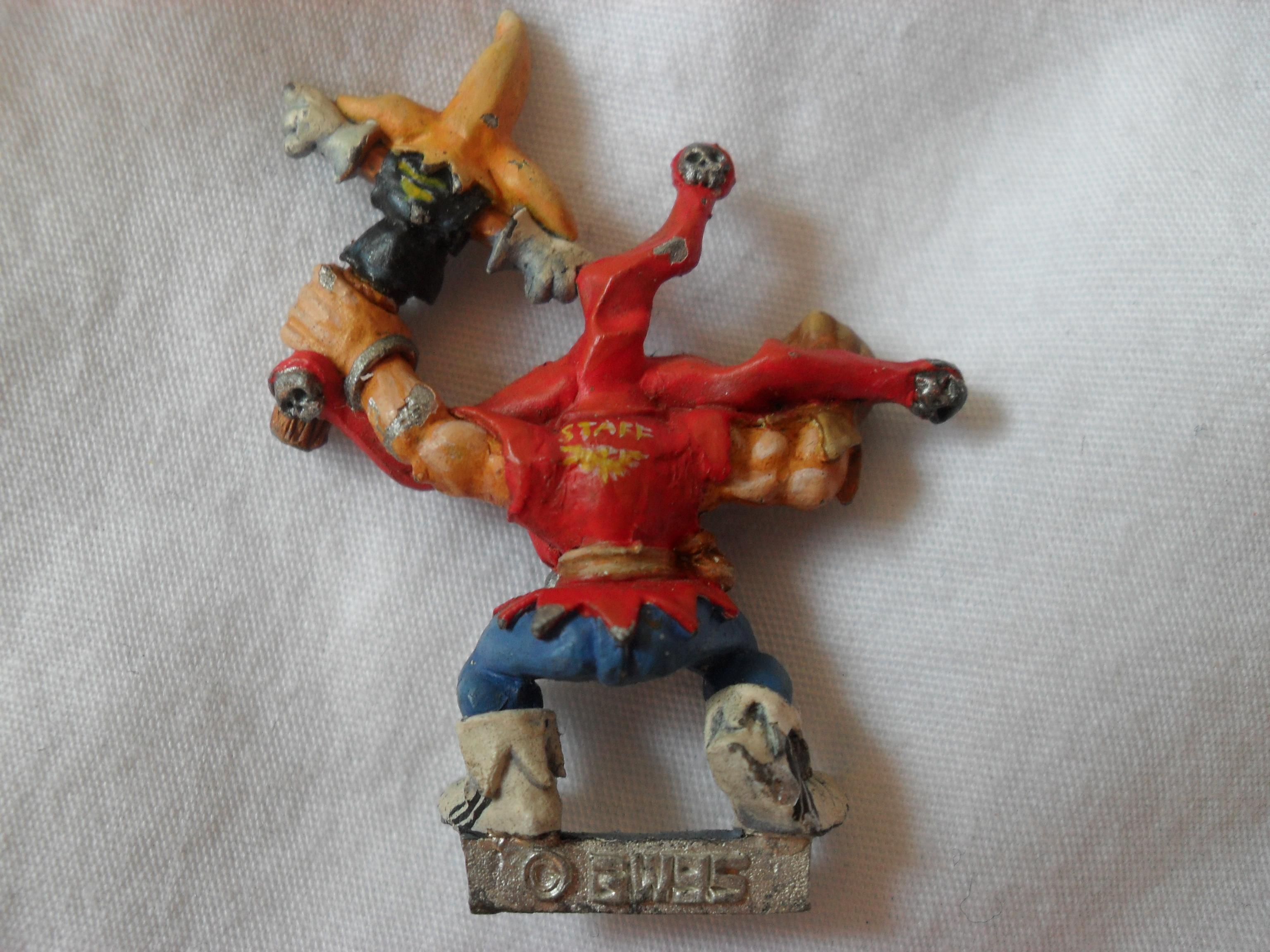 back of goblin jester painted as GW staff member painted 97/98
