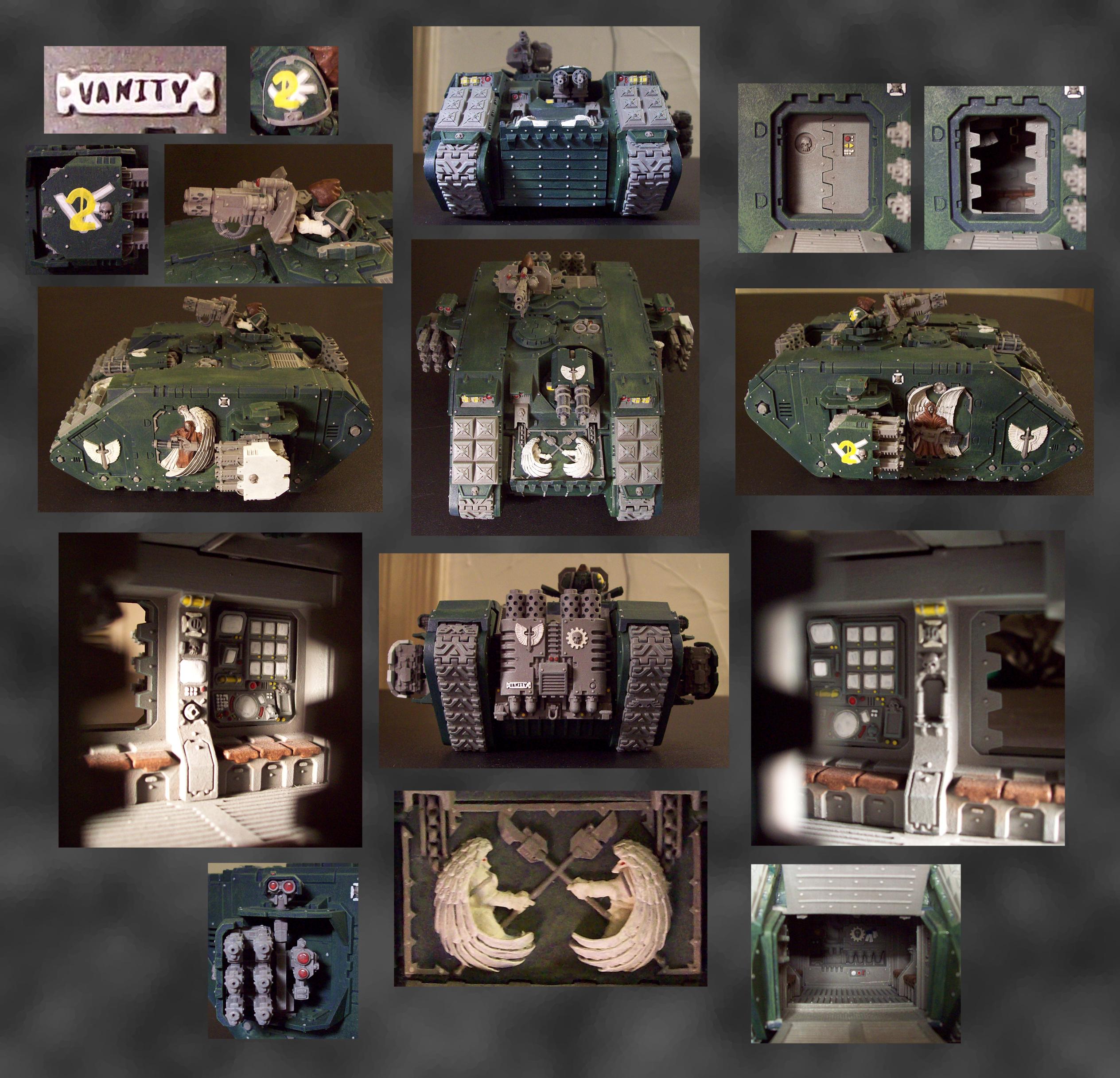 Chapter, Dark Angels, Land Raider, Silverwing, Space, Space Marines, Squad, Three, Vanity, Warhammer 40,000, Warhammer Fantasy