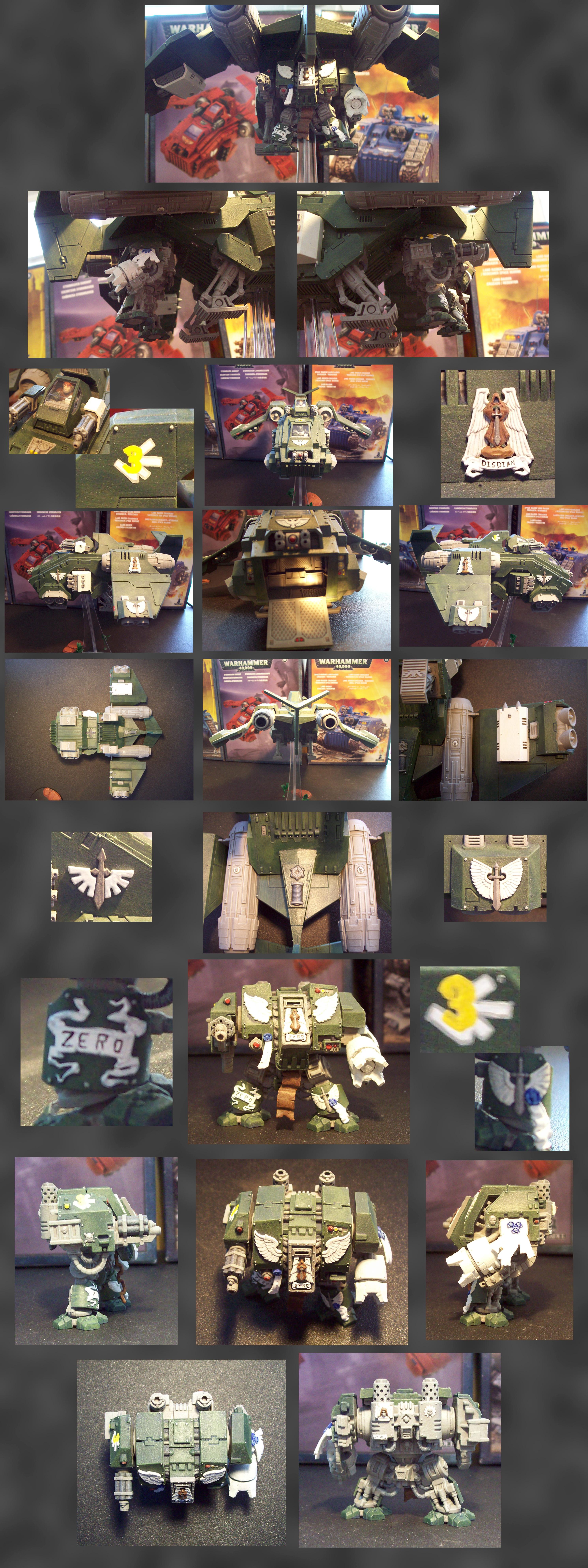 Custom, Disdain, Dreadnought, Grapple, Hang, Stormraven, Zero