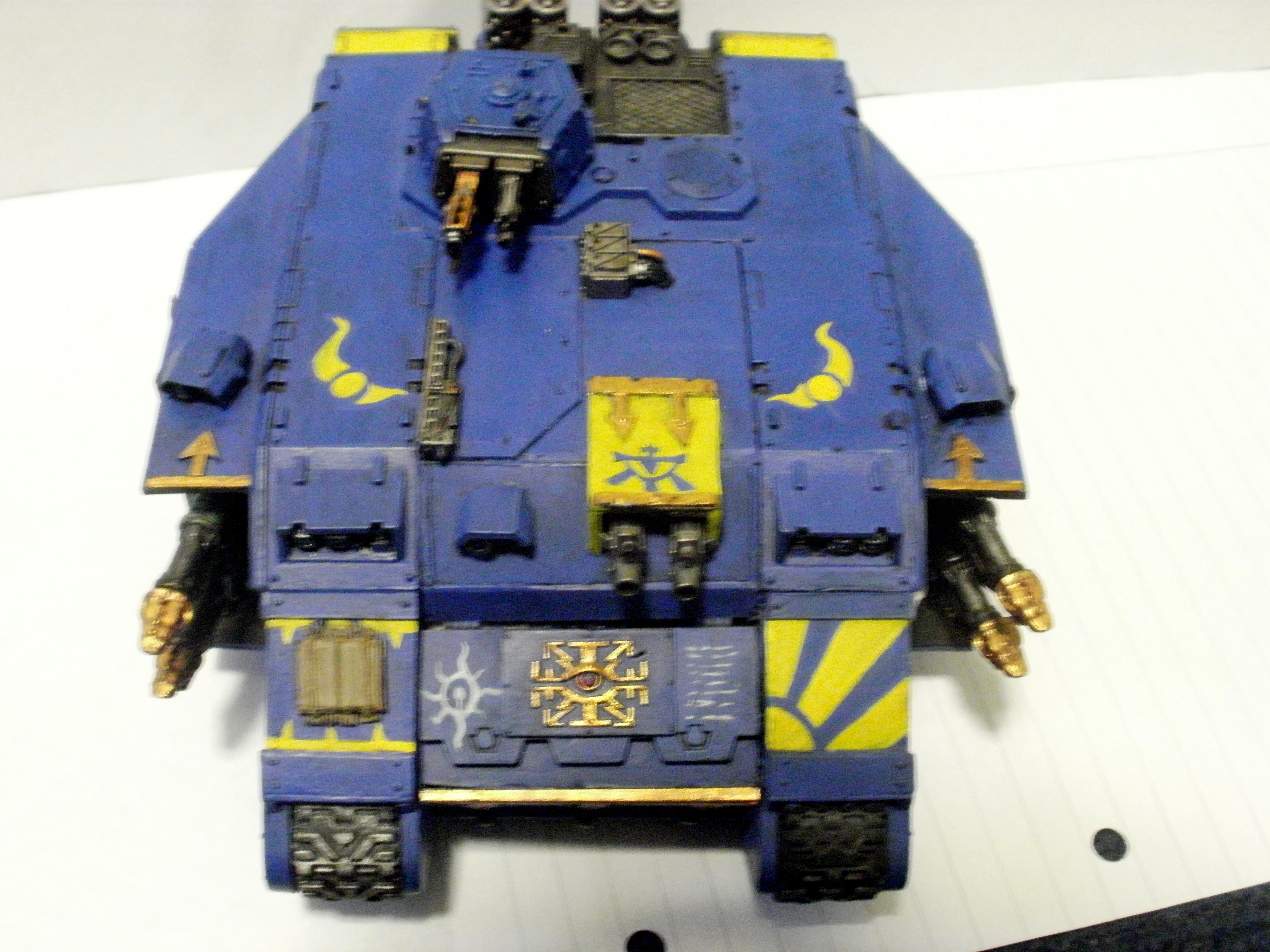 Blue, Heavy Bolter, Land Raider, Lascannon, Tank, Thousand Sons, Tzeentch, Vehicle, Warhammer 40,000