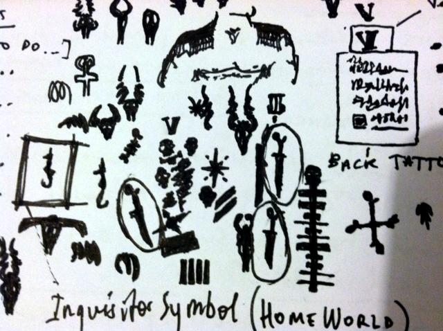 Vessorine symbol doodlings