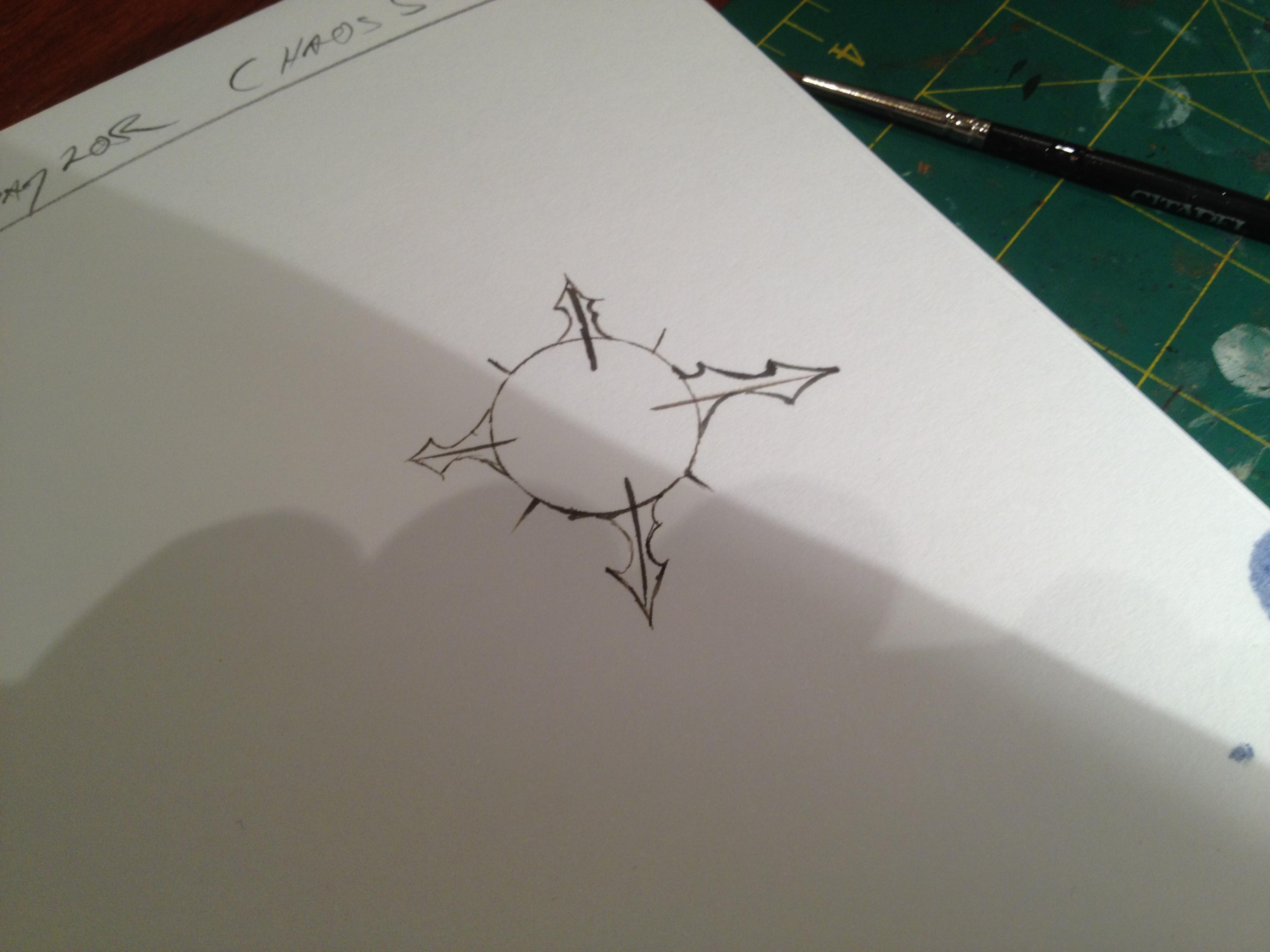 Chaos Symbol, Testing, Trials, Work In Progress