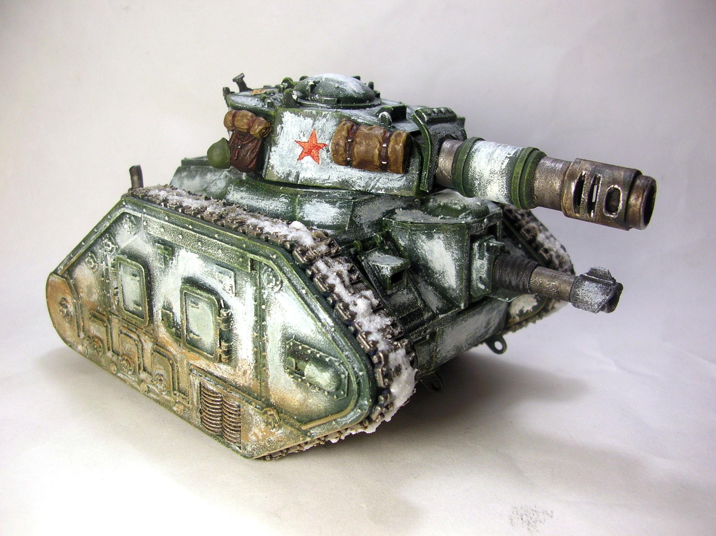 Imperial Guard, Leman Russ, Russians, Valhallans, Warhammer 40,000, Winter
